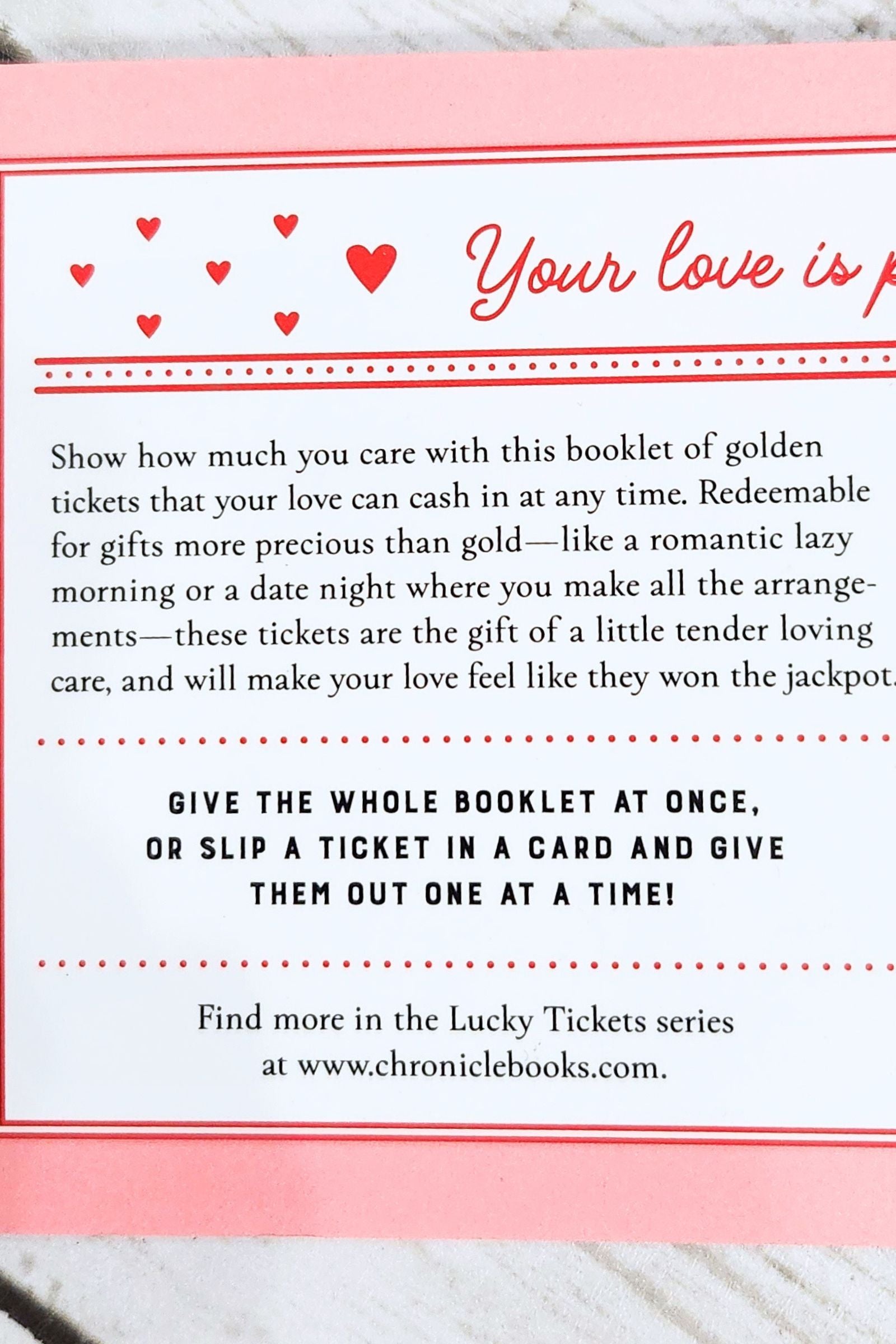 Lucky Tickets for Romance
