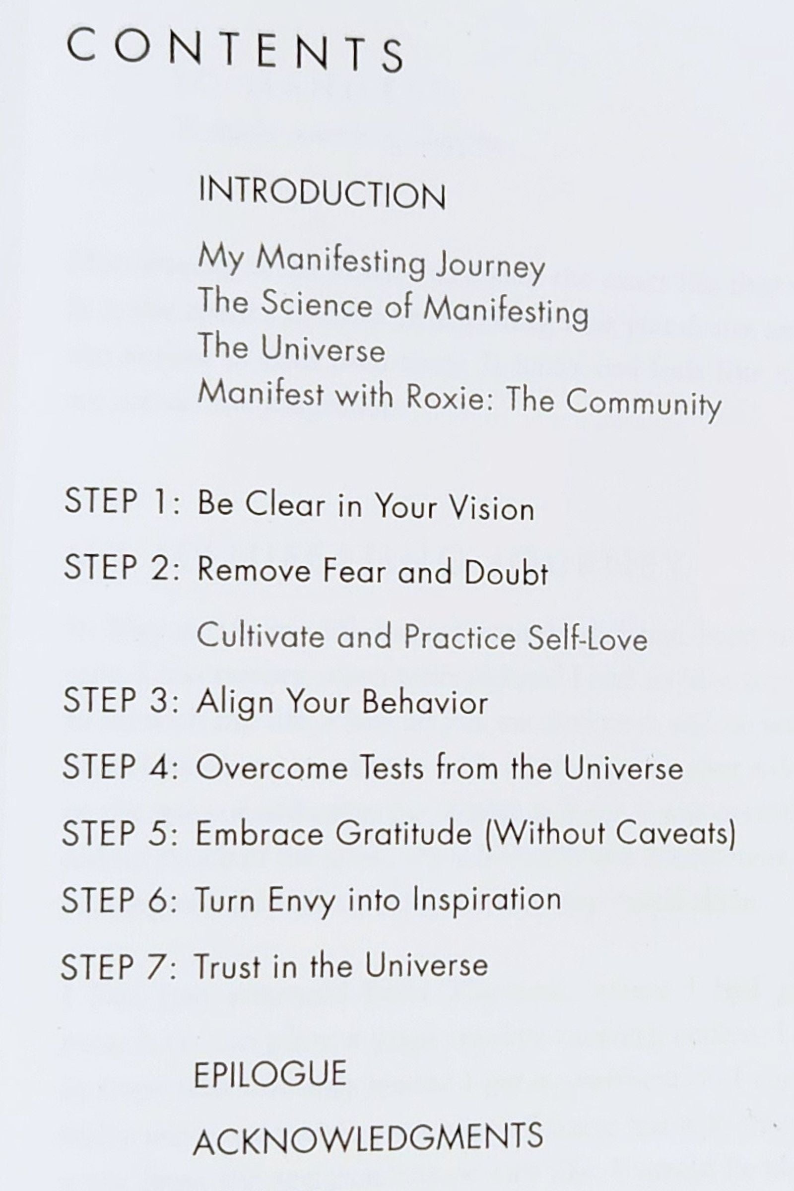Manifest - 7 Steps to Living Your Best Life