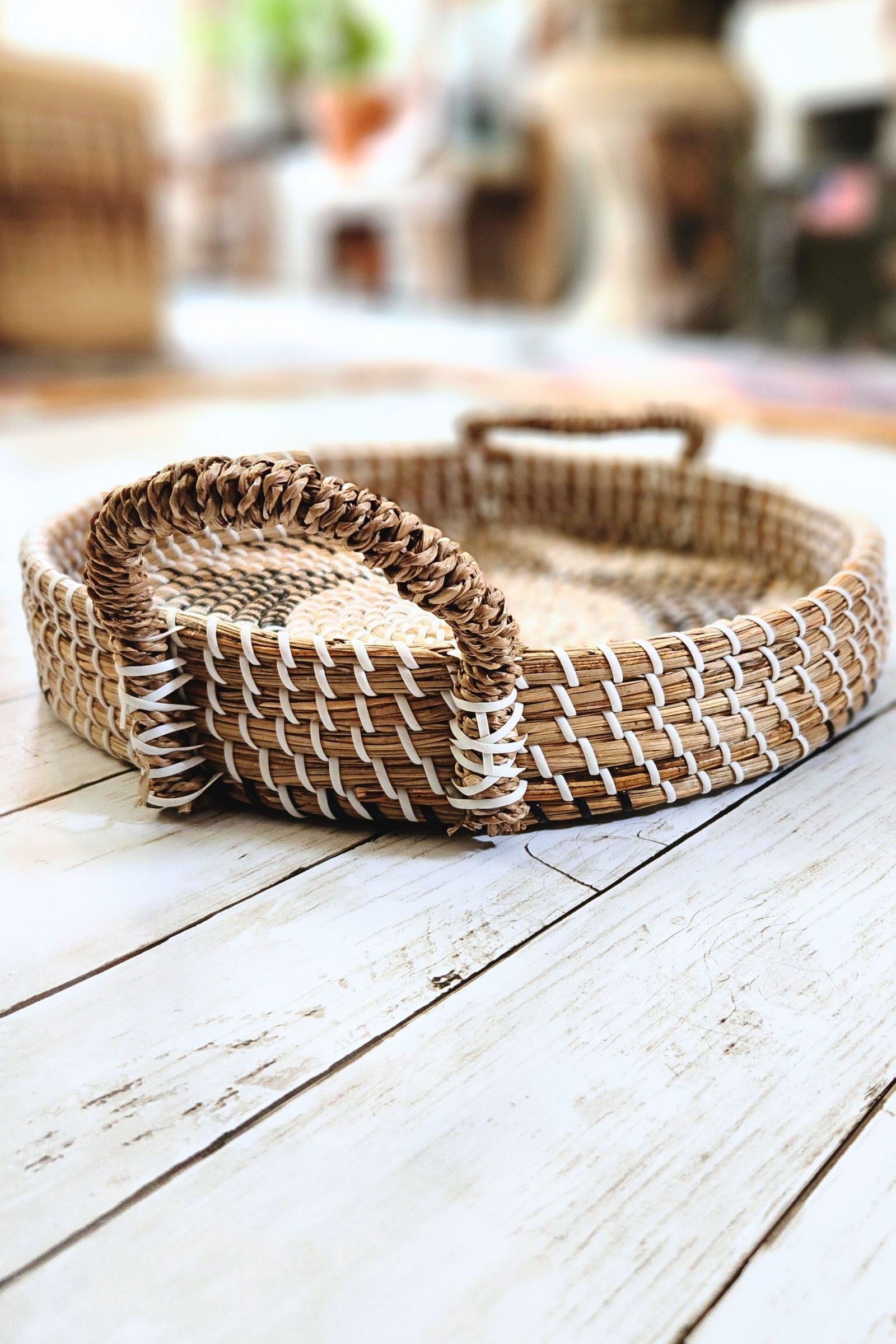 Rattan Wicker Serving Tray