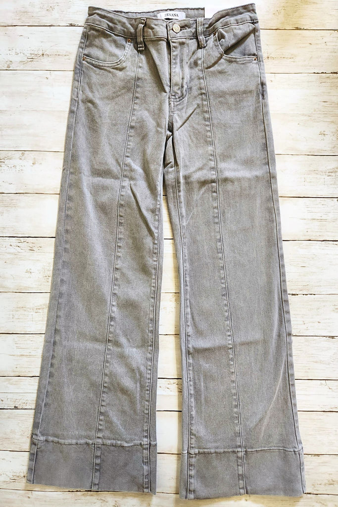 Mid-rise Gray Denim Jeans - Zenana - Sizes S-XL - $3 Ship — Cactus