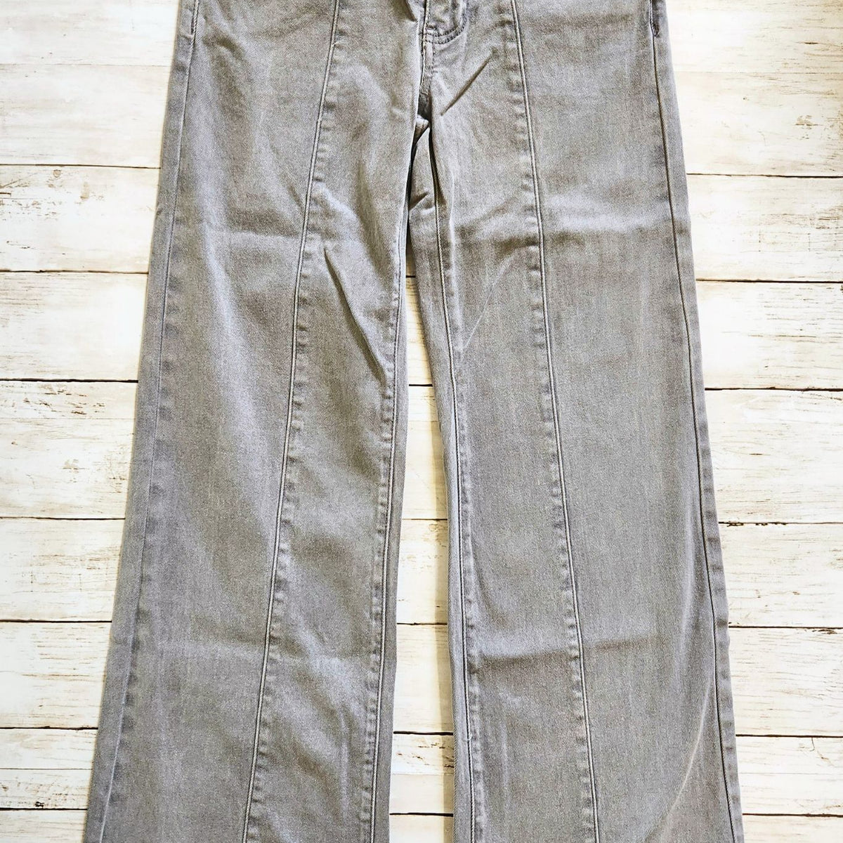 Mid-rise Gray Denim Jeans - Zenana - Sizes S-XL - $3 Ship — Cactus