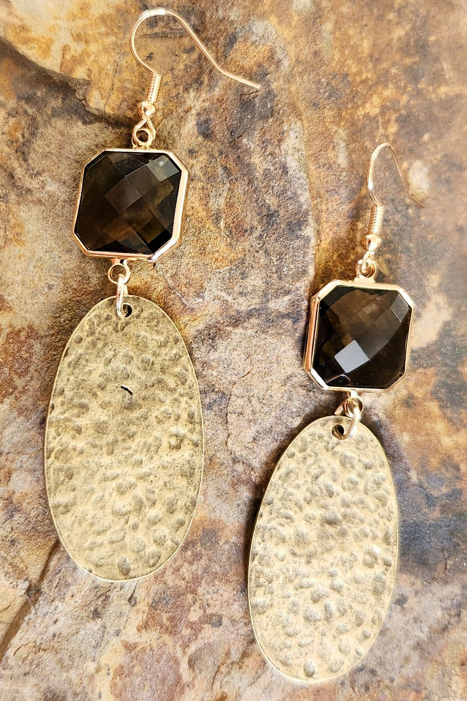 Vanessa Bronze Boho Earrings