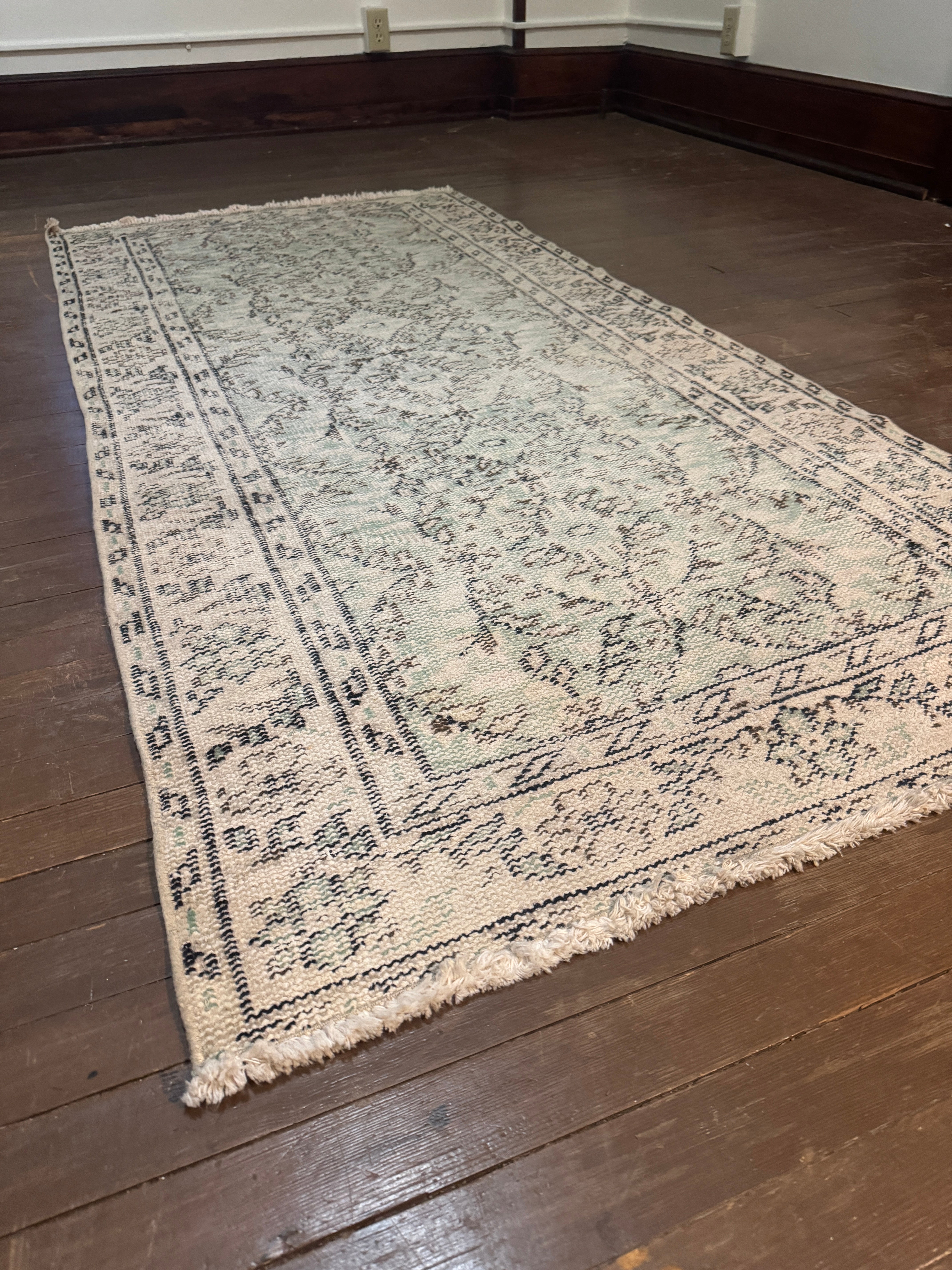 Antique Turkish Flatweave Rug - 6'7" x 3'1" (rug #011)