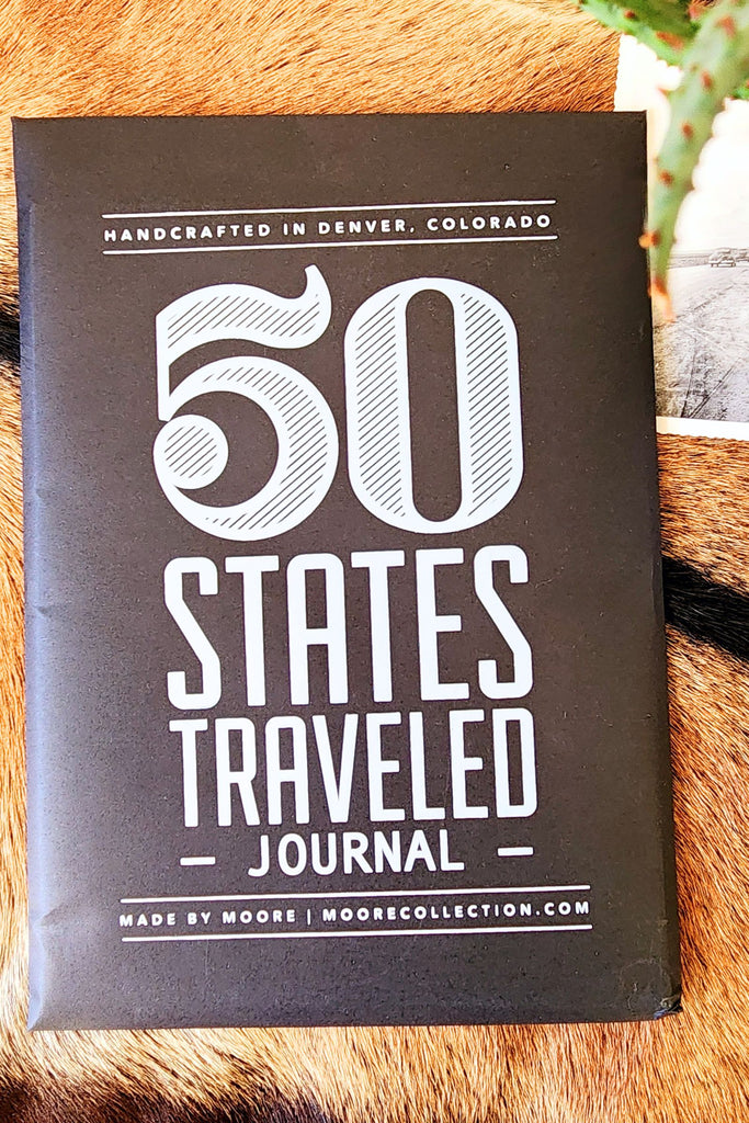 50 States Traveled Journal