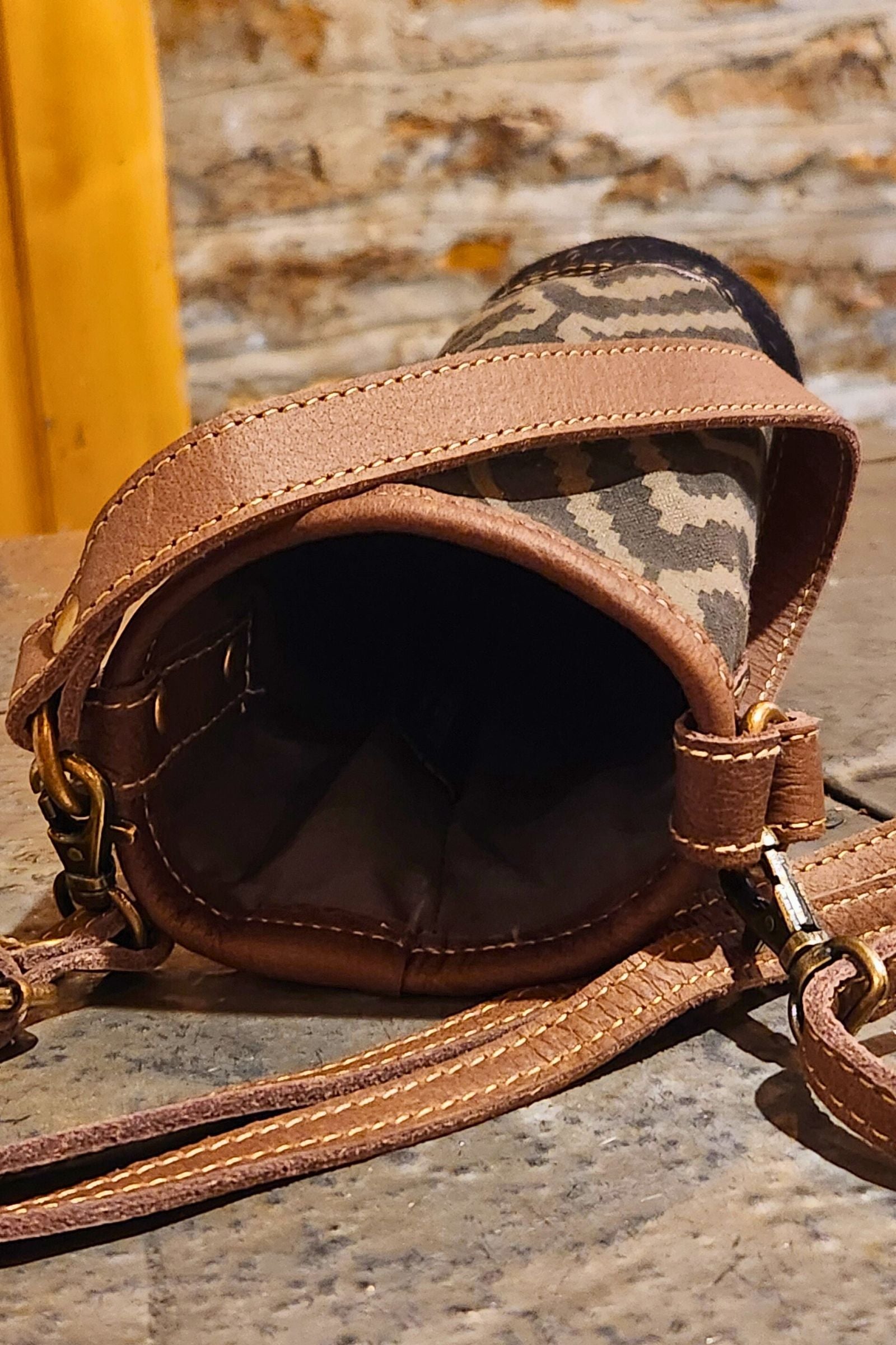 Myra Bag Wine Bottle Bag - Thumbnail 2