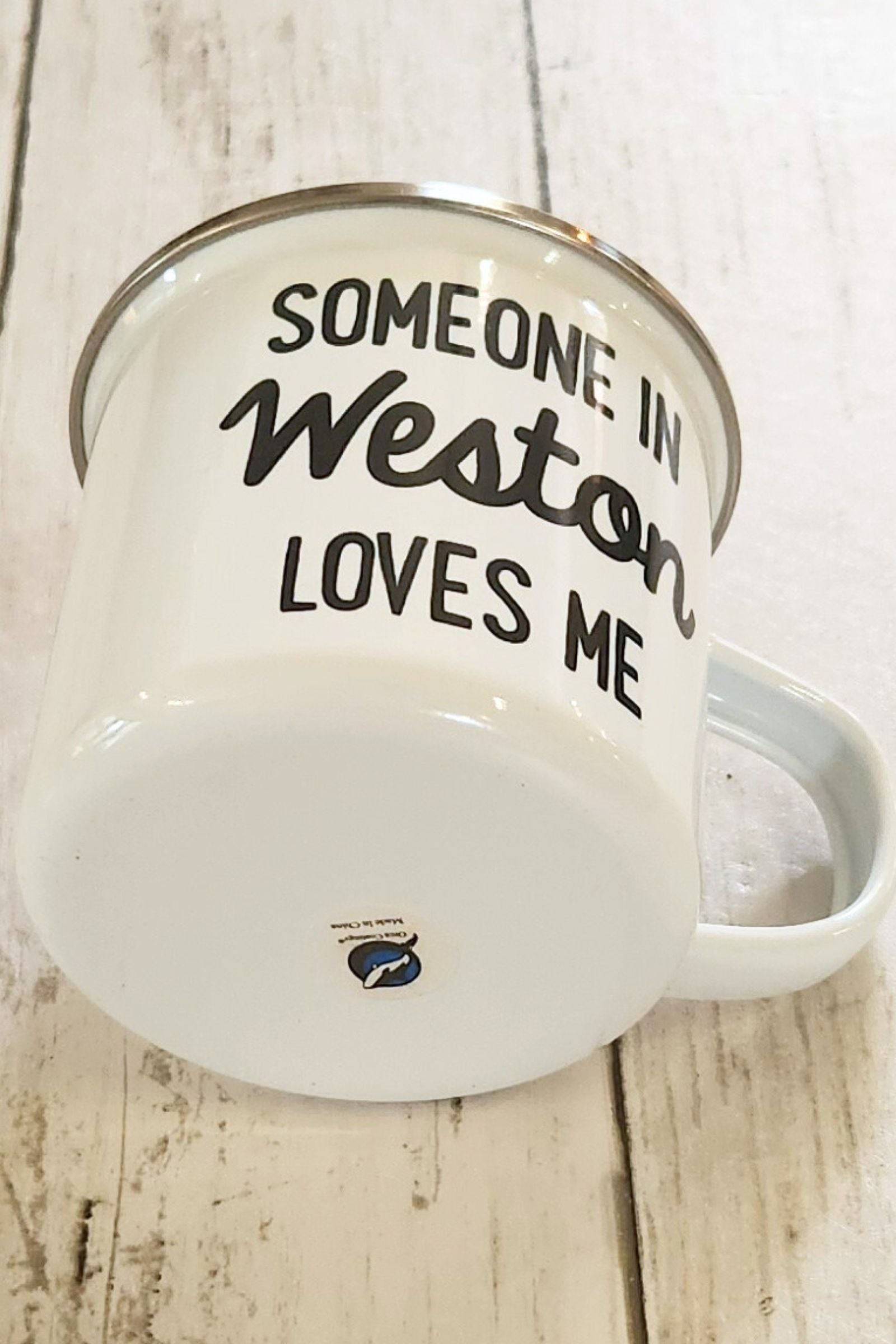 Someone in Weston Loves Me Camp Mug