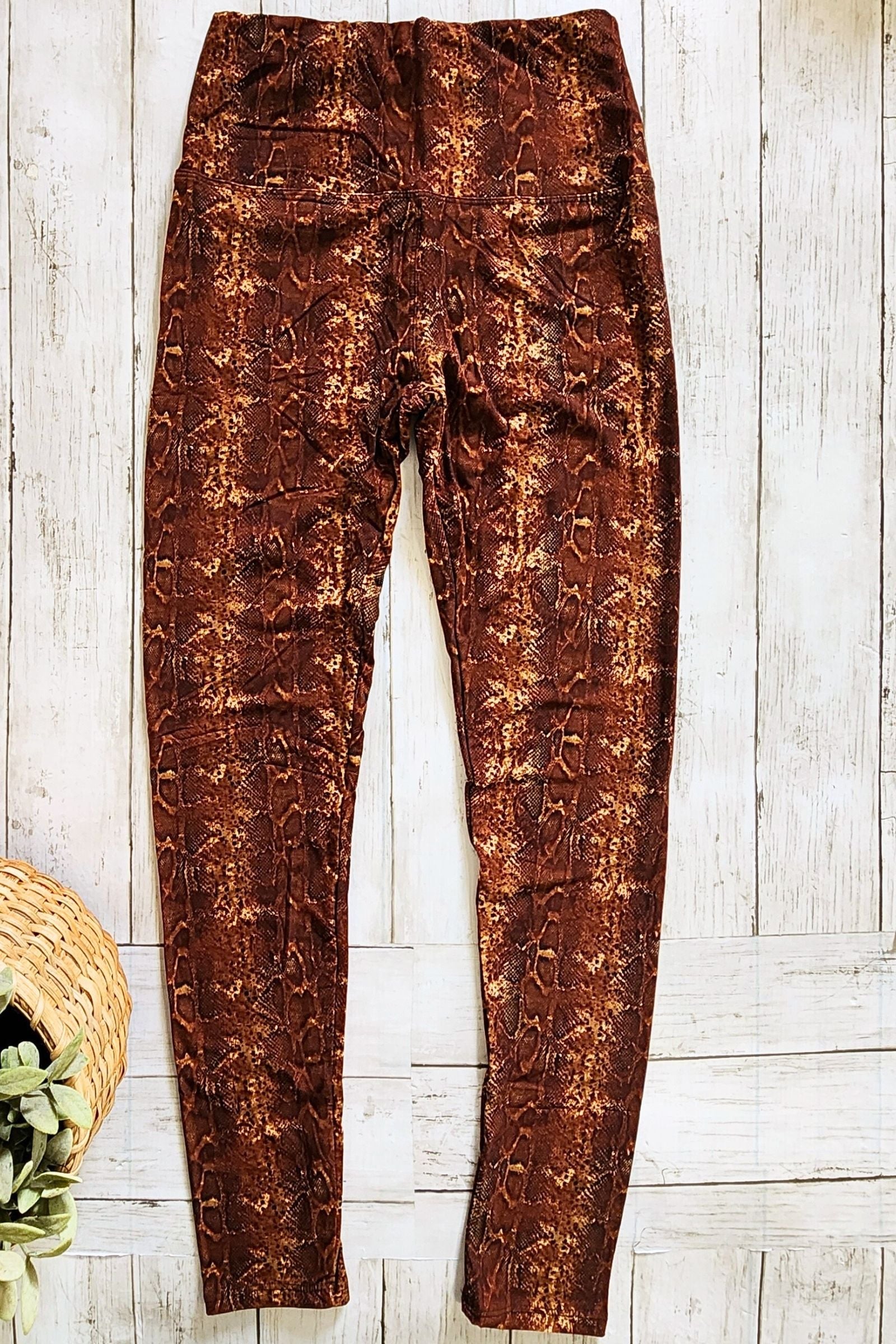 Scarlett Snake Print Yoga Legging
