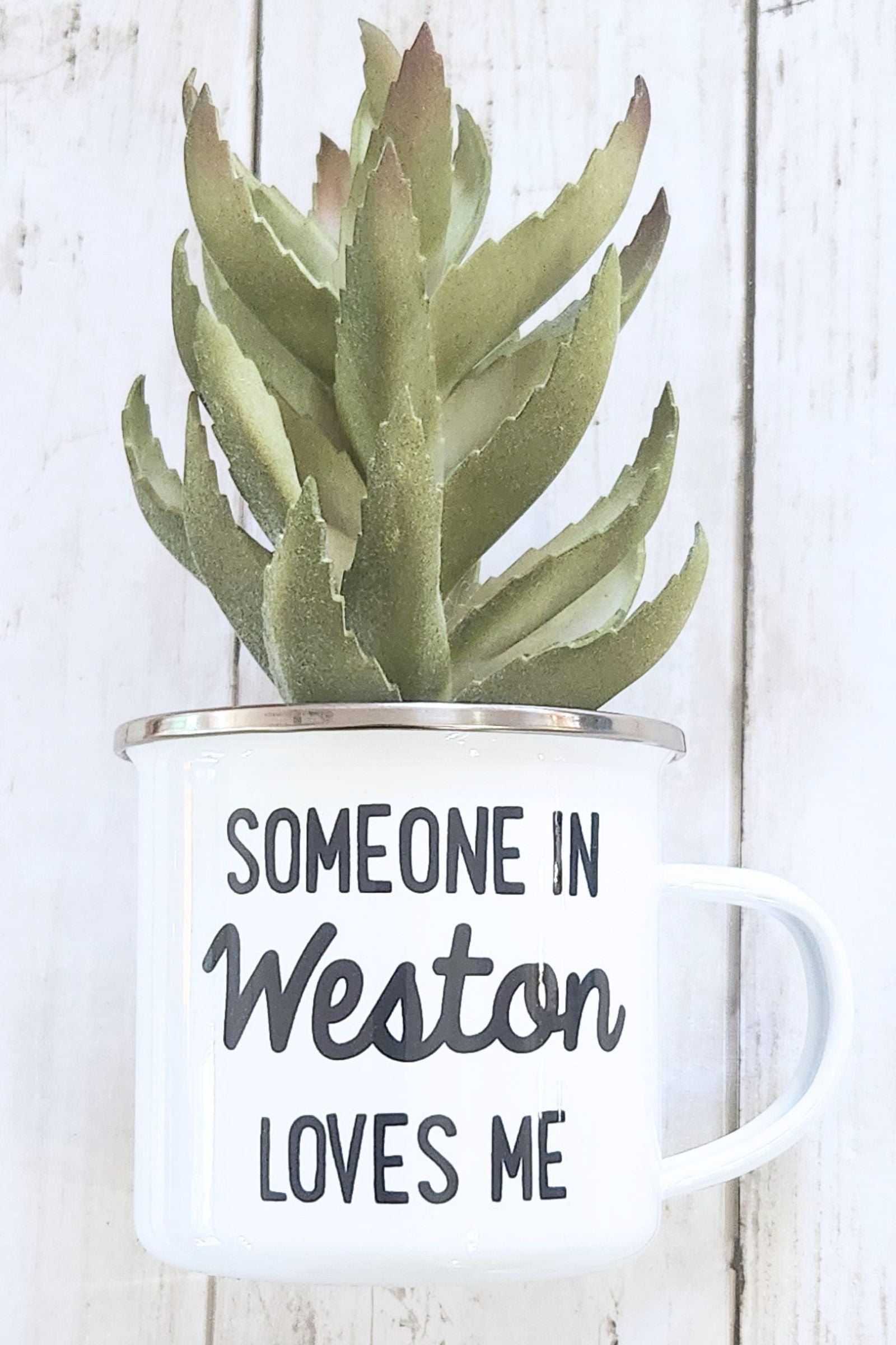 Someone in Weston Loves Me Camp Mug