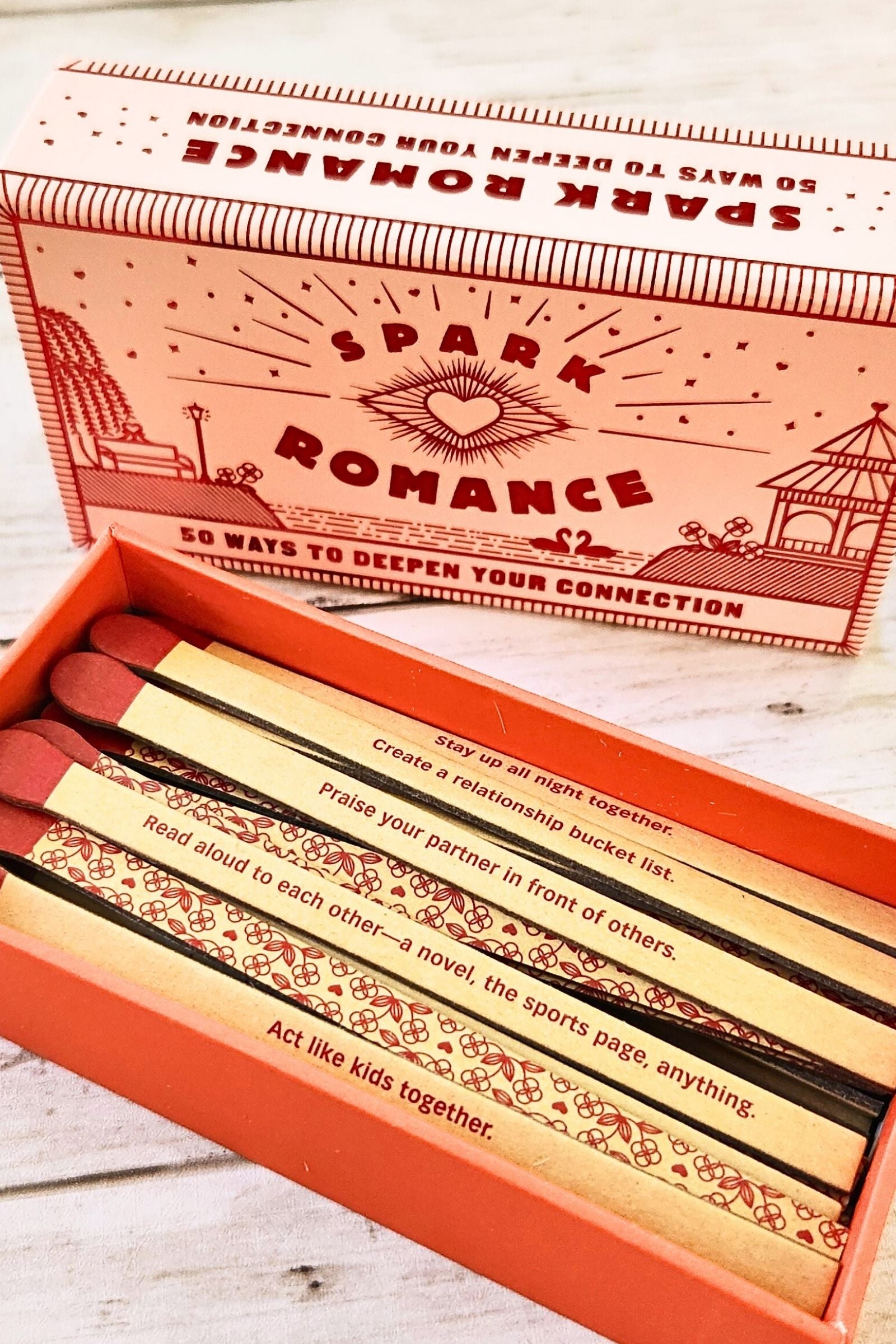 Spark Romance Faux Match Sticks