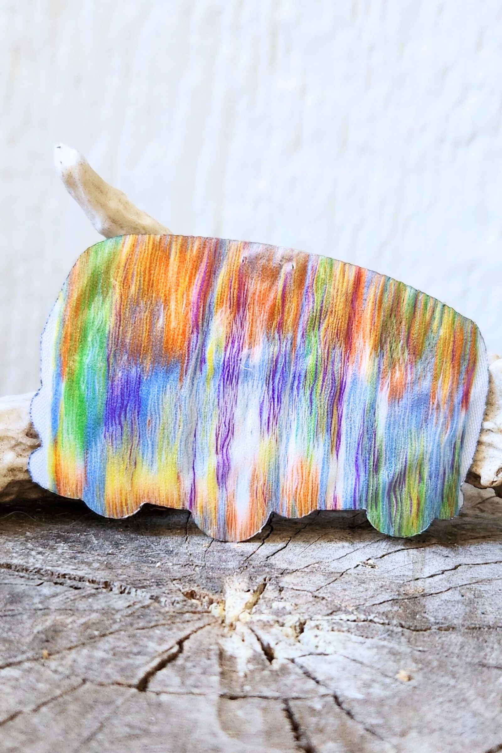 VW Peace Embroidered Patch