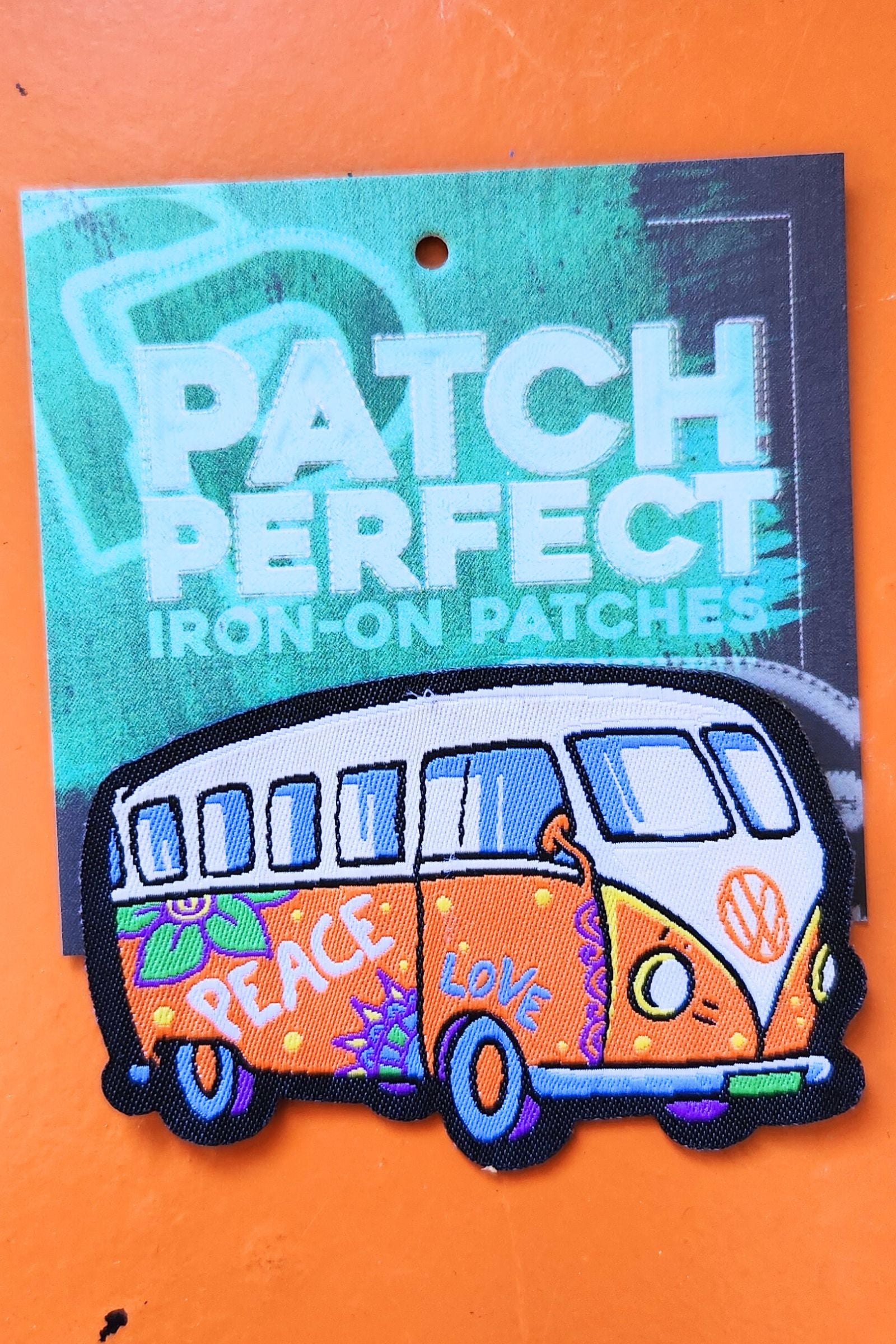 VW Peace Embroidered Patch
