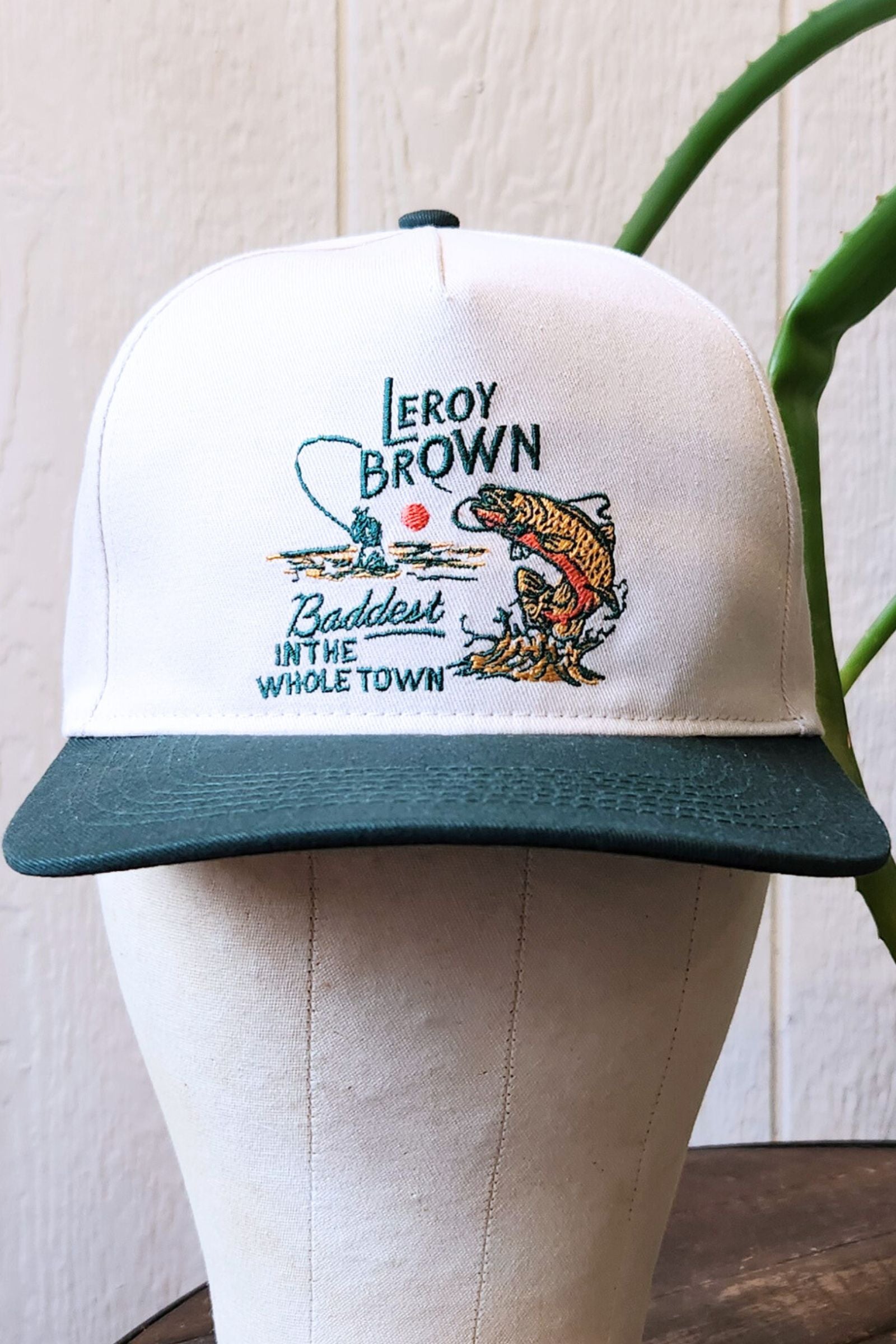 Leroy Brown Baddest In Town Snapback Hat