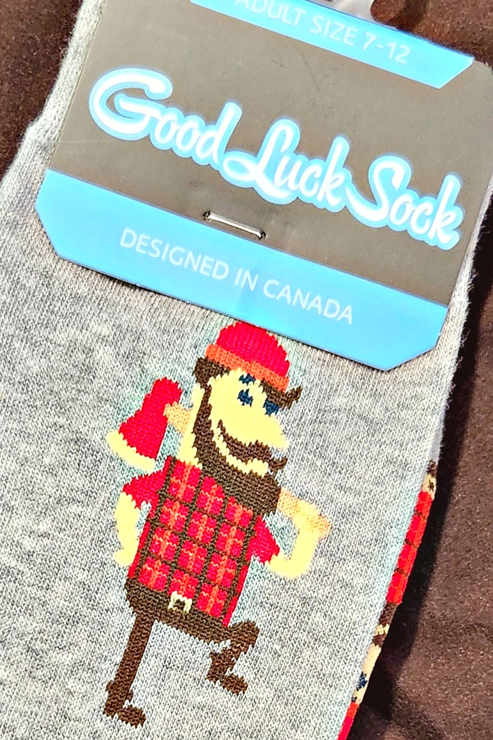 Happy Lumberjack Men's Crew Socks