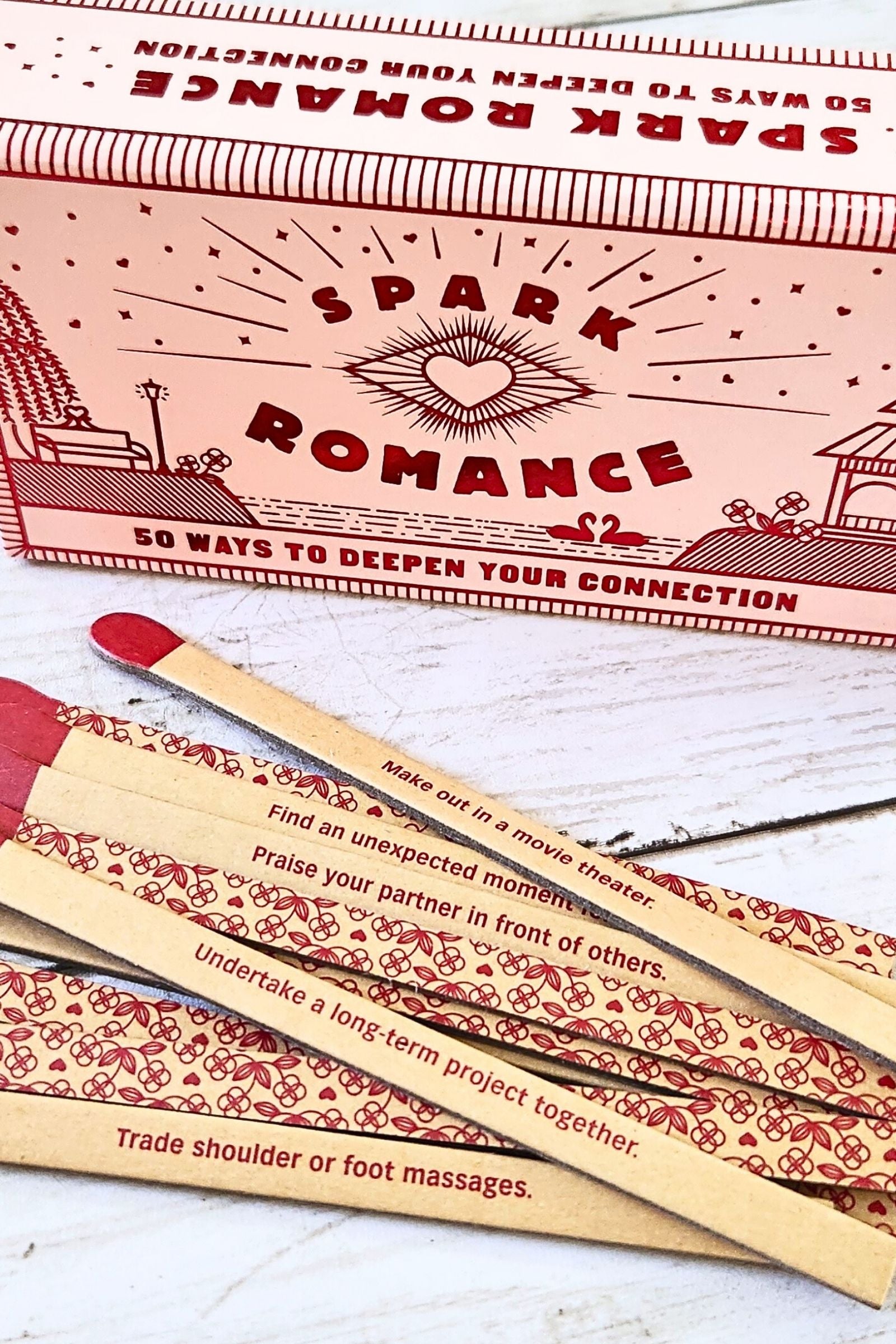 Spark Romance Faux Match Sticks