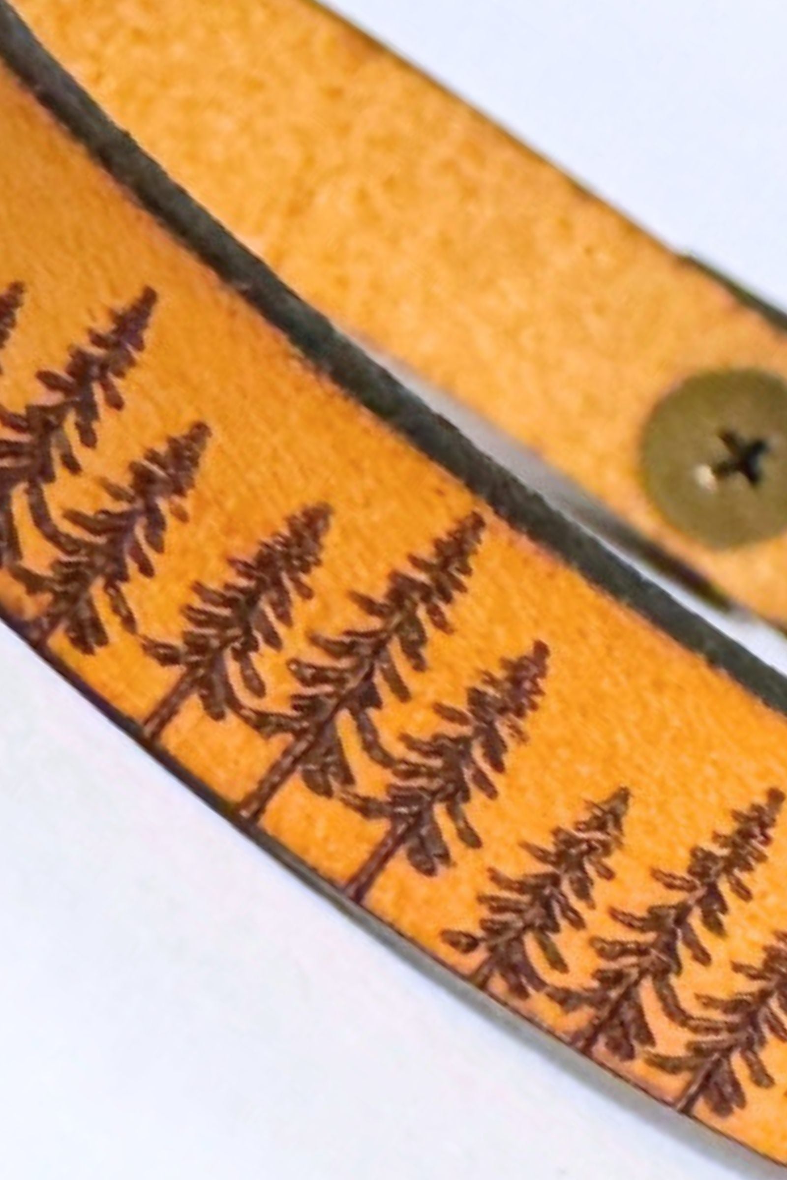 Tree Forest Leather Bracelet