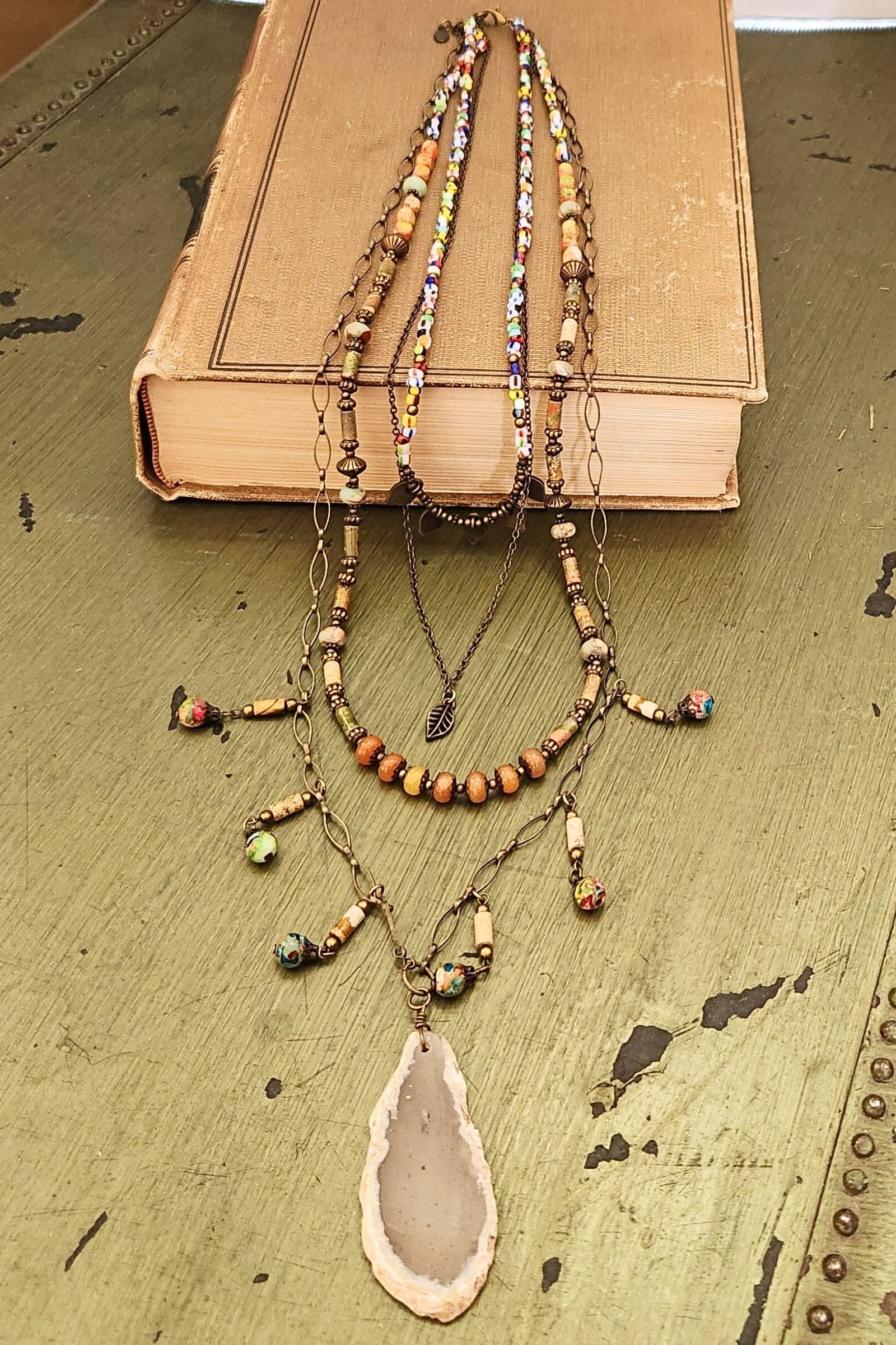Sedona Layered Stone Necklace