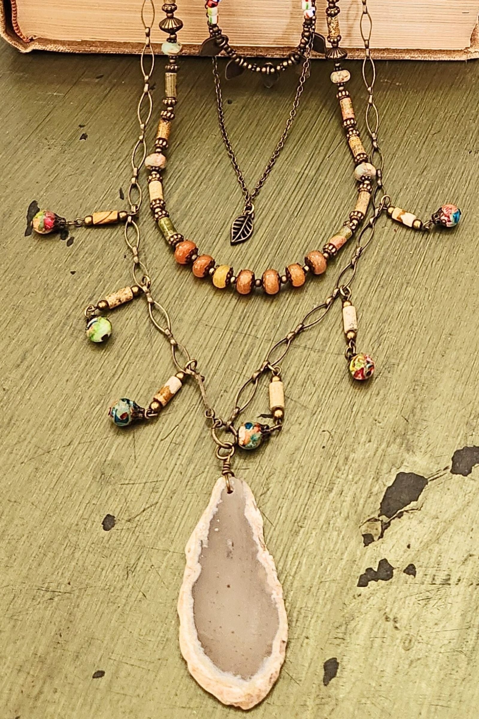 Sedona Layered Stone Necklace