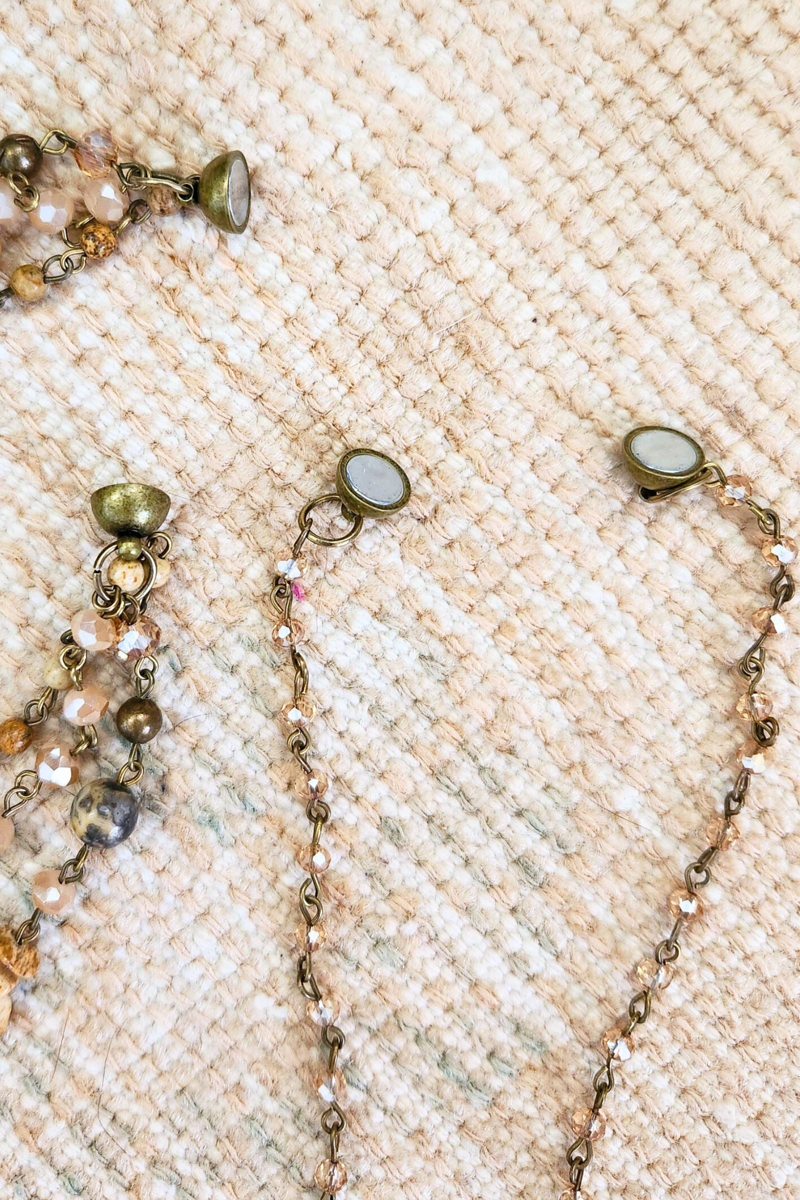 Laurie Layered Peace Necklace