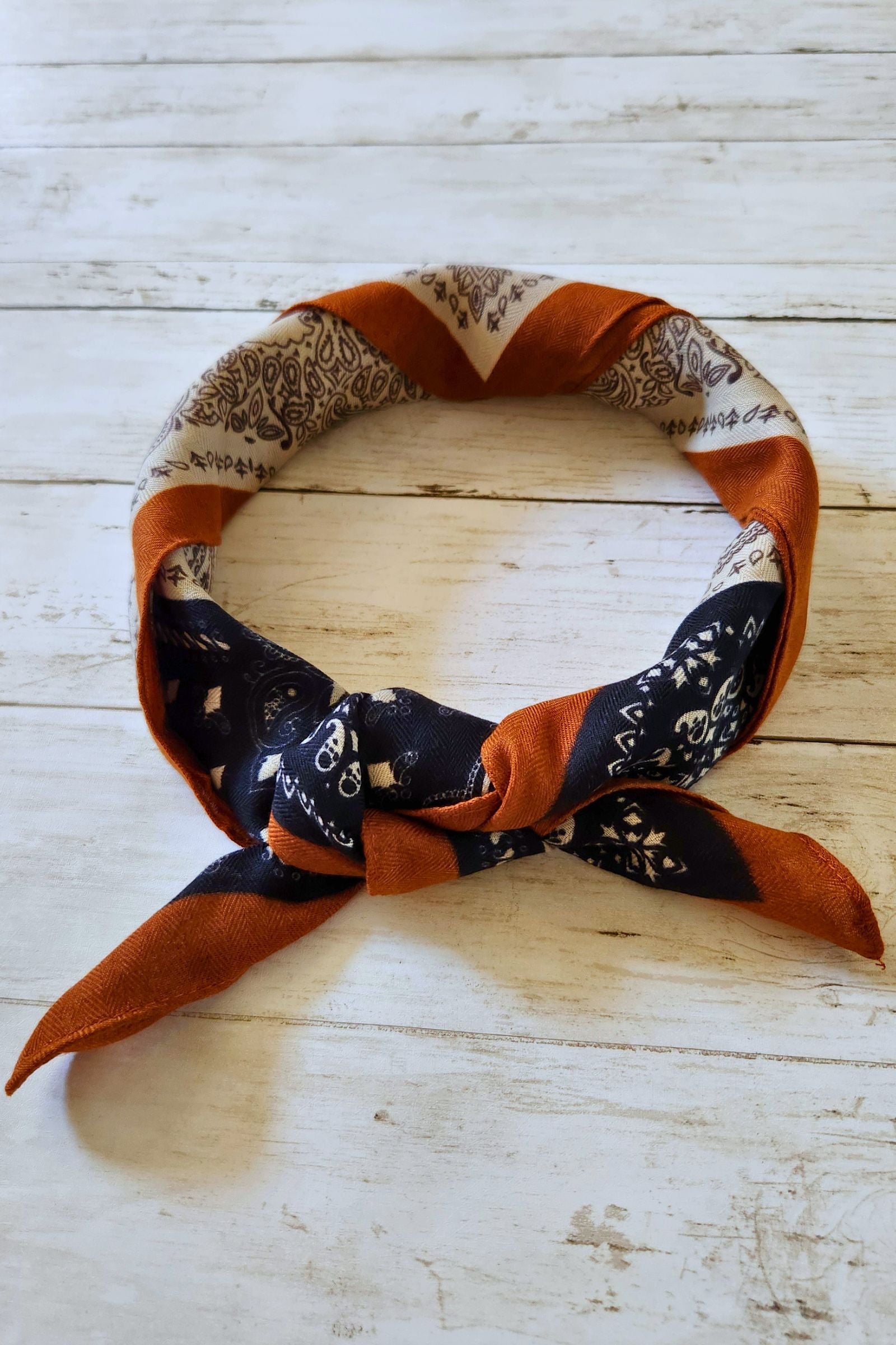 Boho Vintage Patchwork Bandana