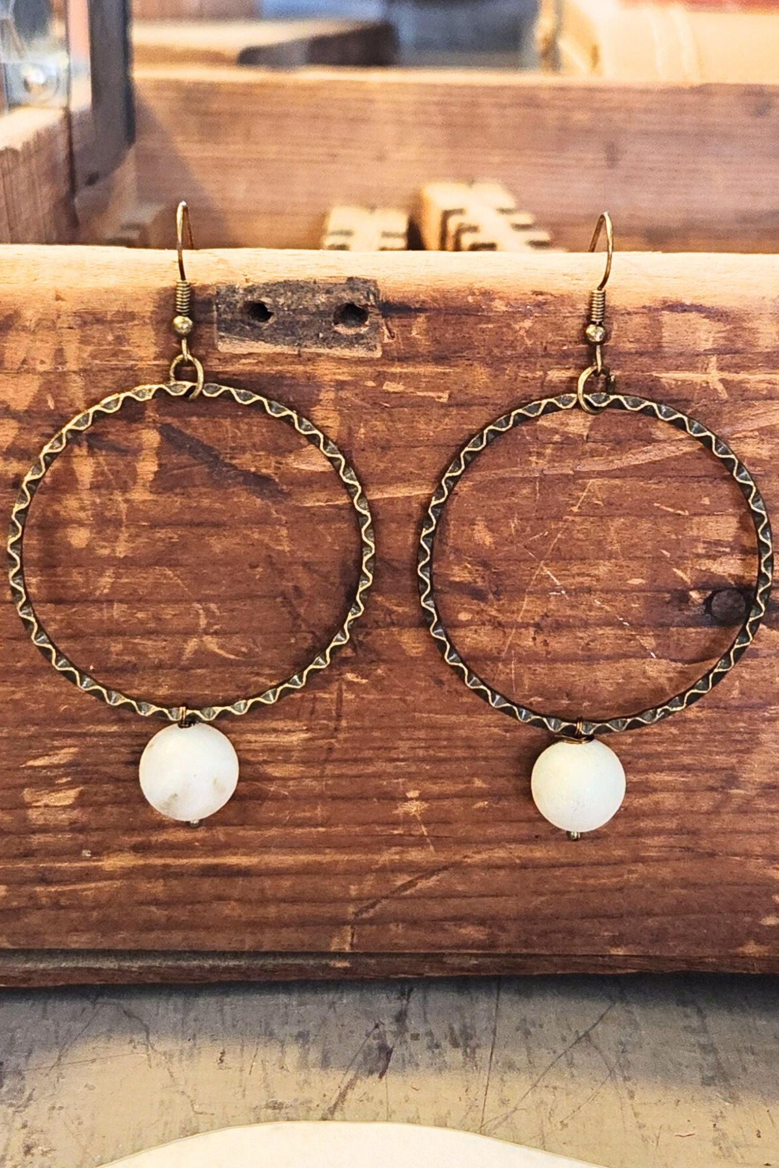 Olivia Amazonite Earrings