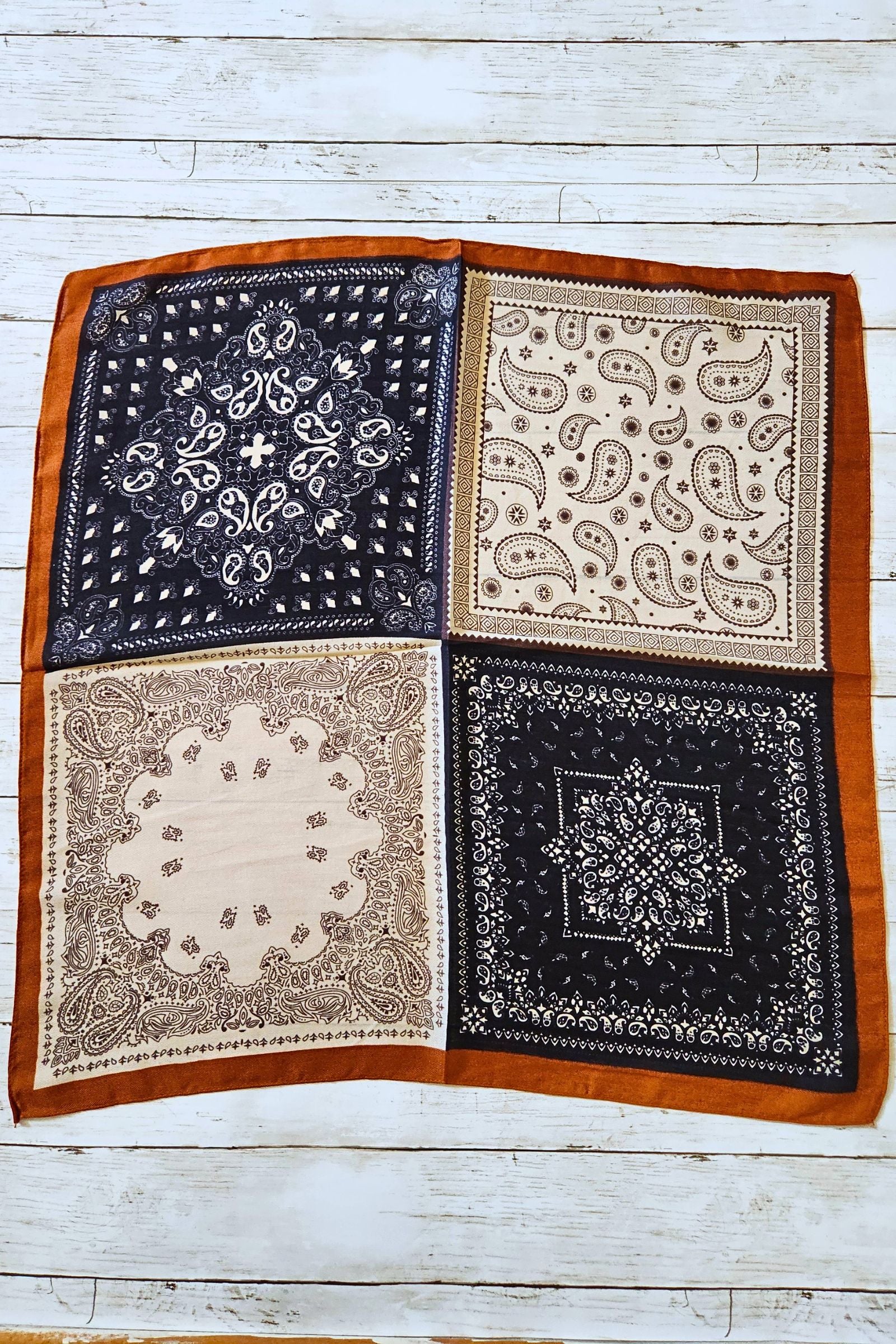 Boho Vintage Patchwork Bandana