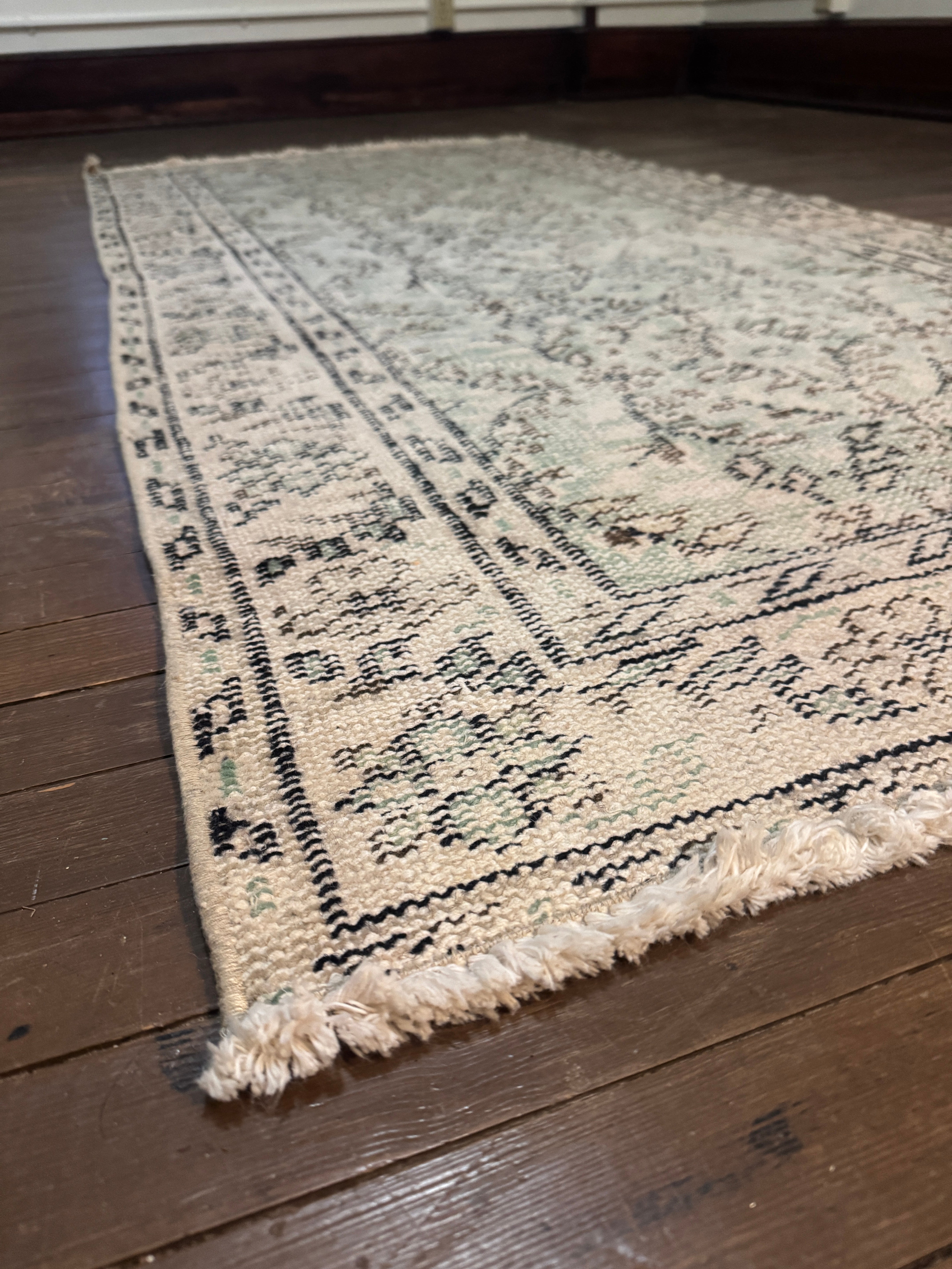 Antique Turkish Flatweave Rug - 6'7" x 3'1" (rug #011)