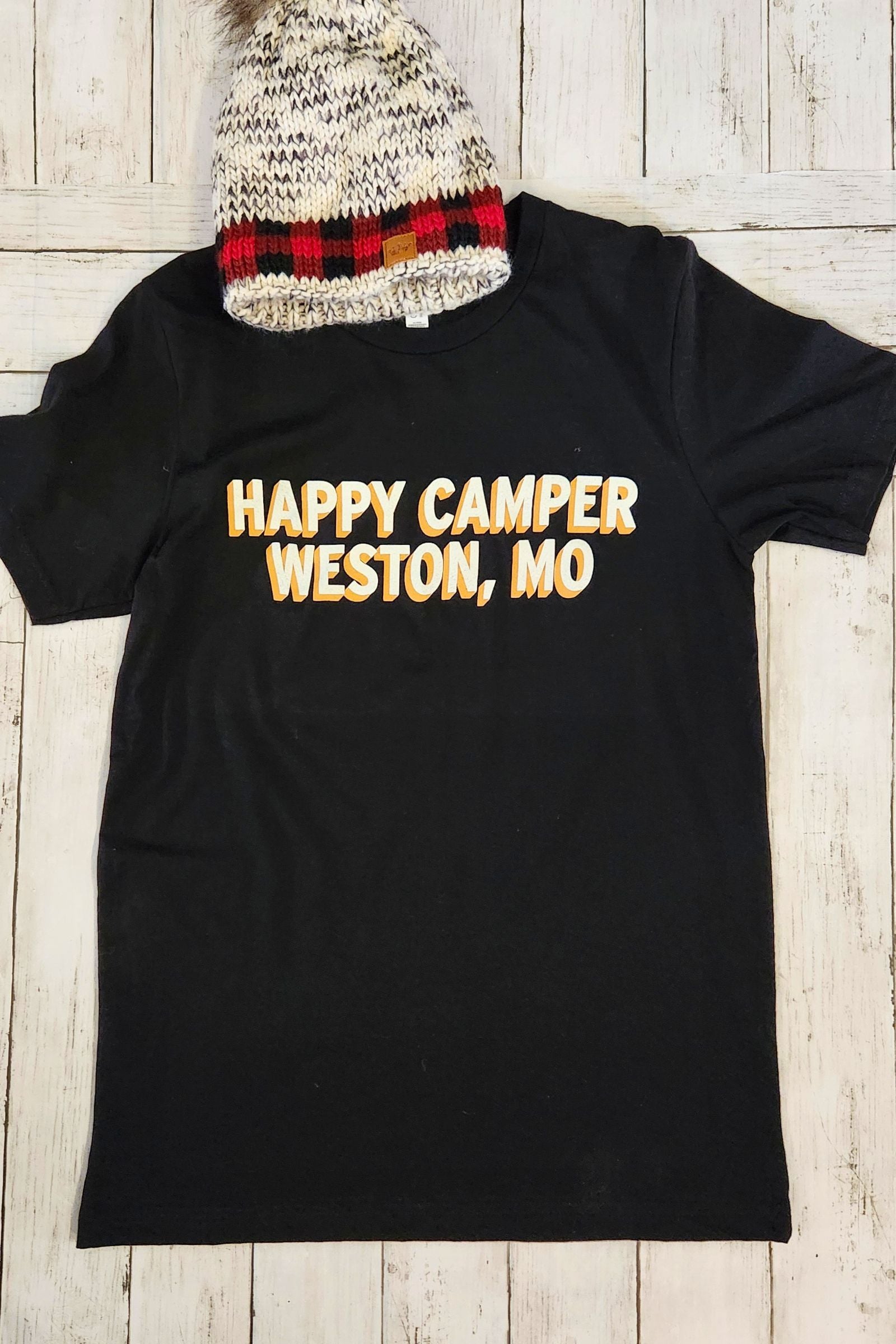 Happy Camper Weston, MO T-shirt