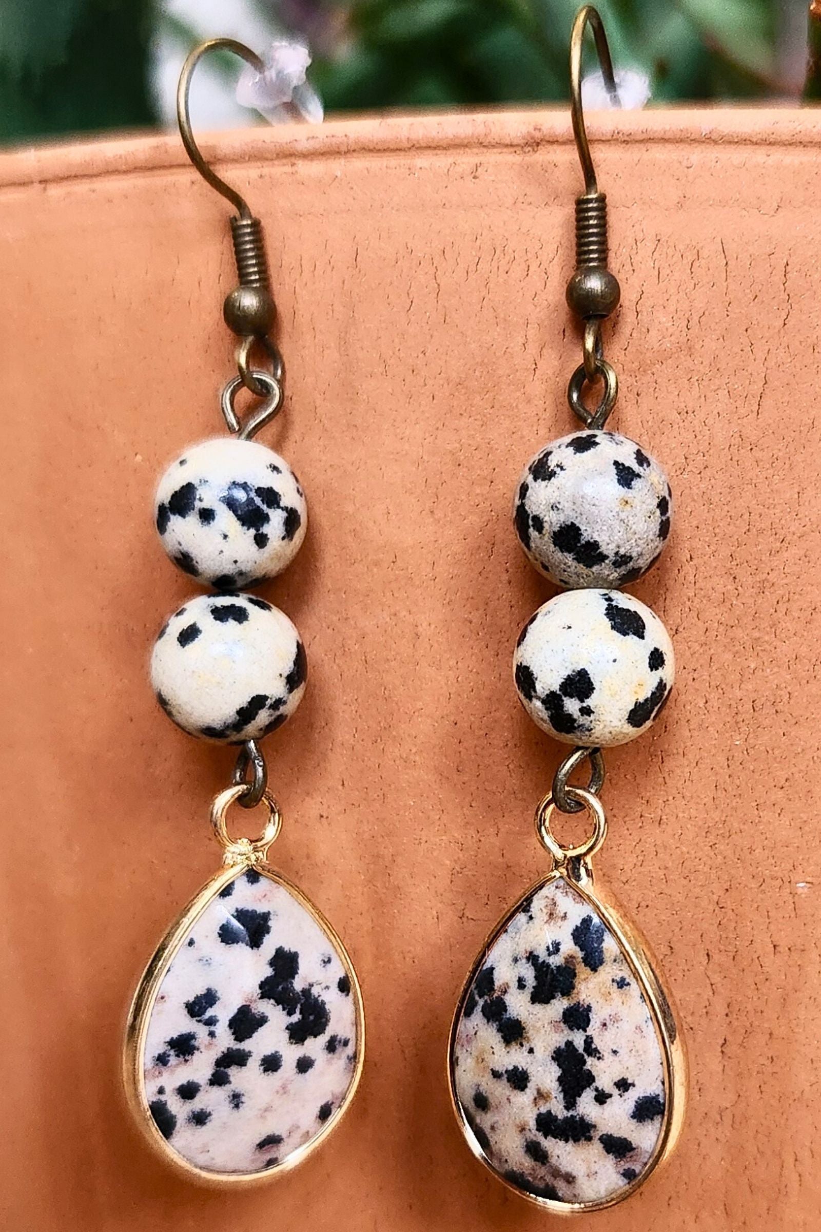 Sasha Dalmatian Earrings