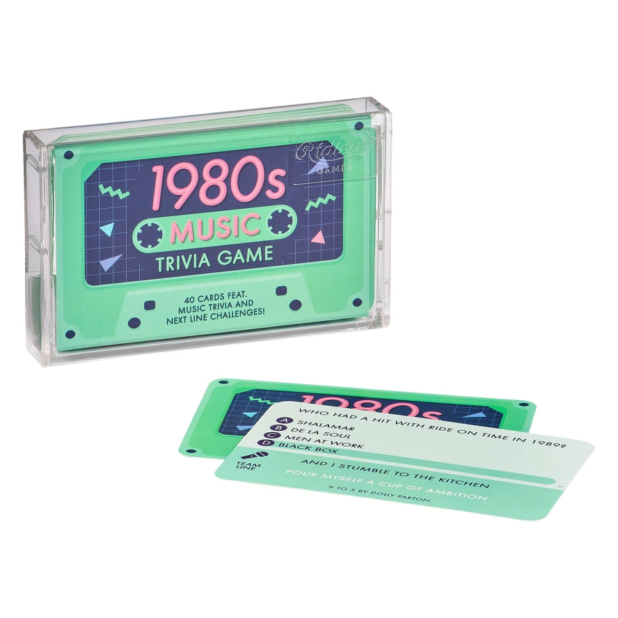 Trivia Tapes 1980's Music Trivia Game
