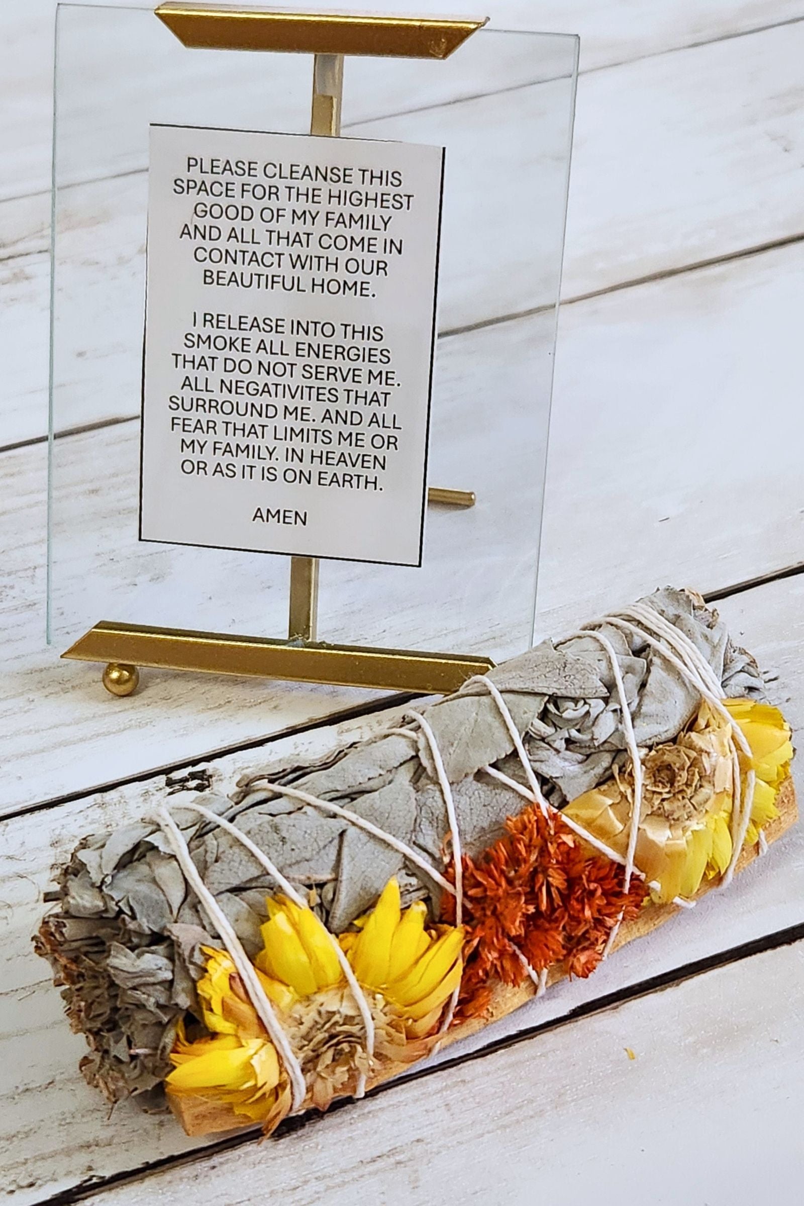 Orange Sinvata & Palo Santo Sage Bundle