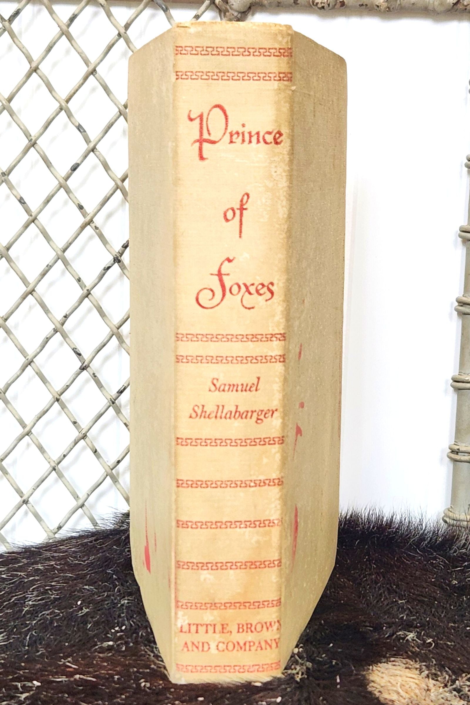 Prince of Foxes by Samuel Shellabarger - Vintage Book