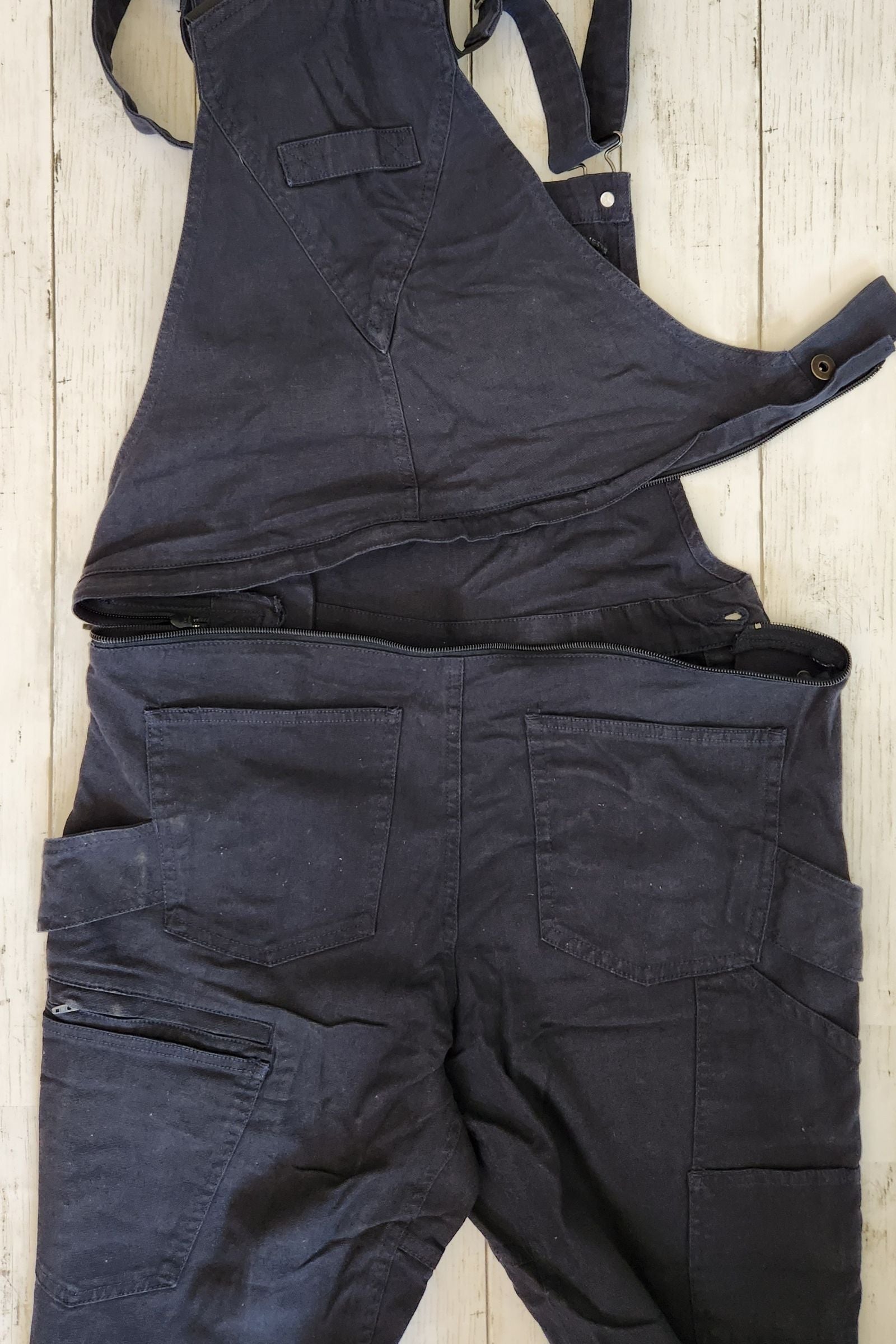 Dovetail Freshley Dropseat Overalls Navy
