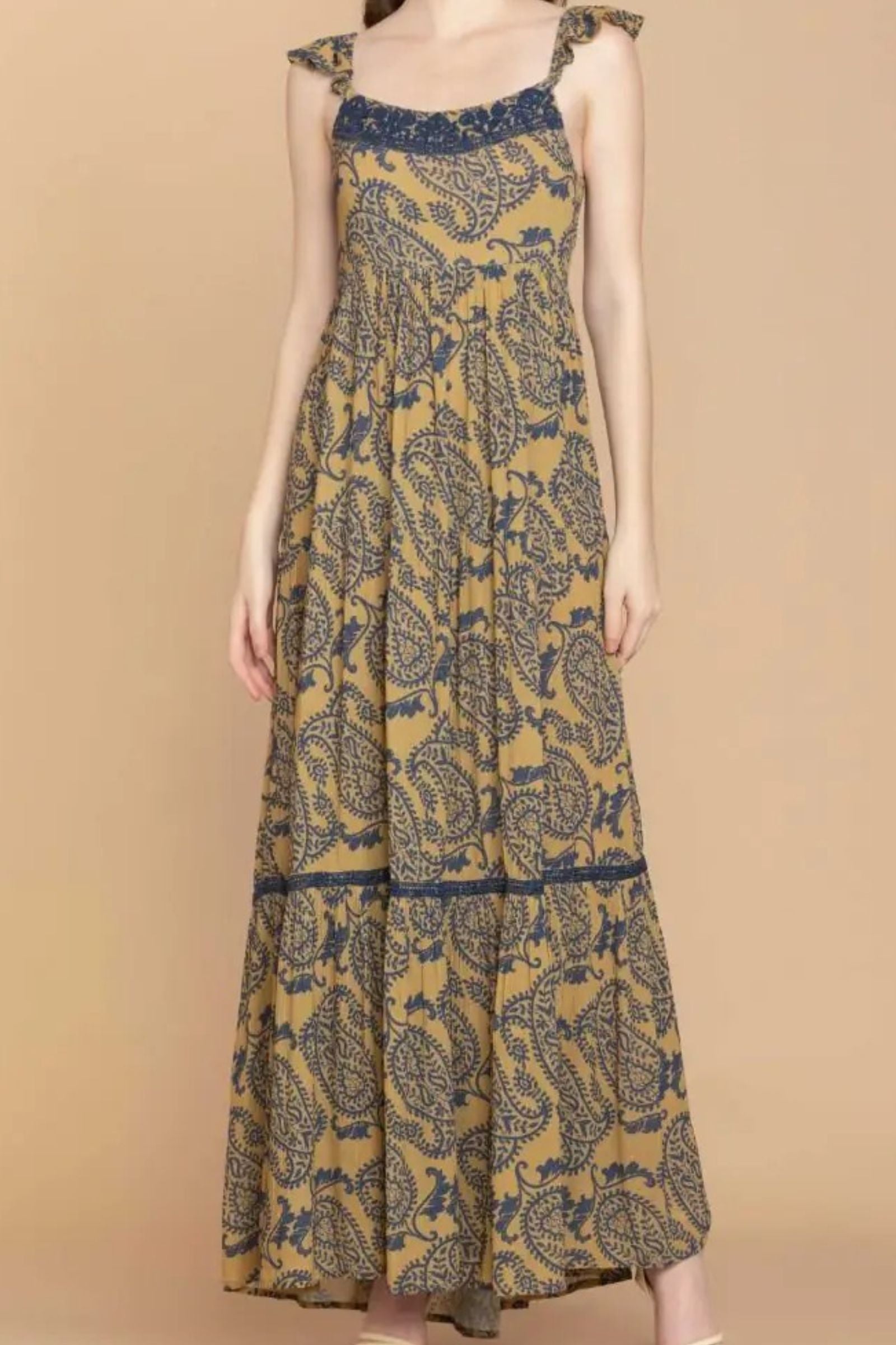 Bohera Esalinda Paisley Maxi Dress