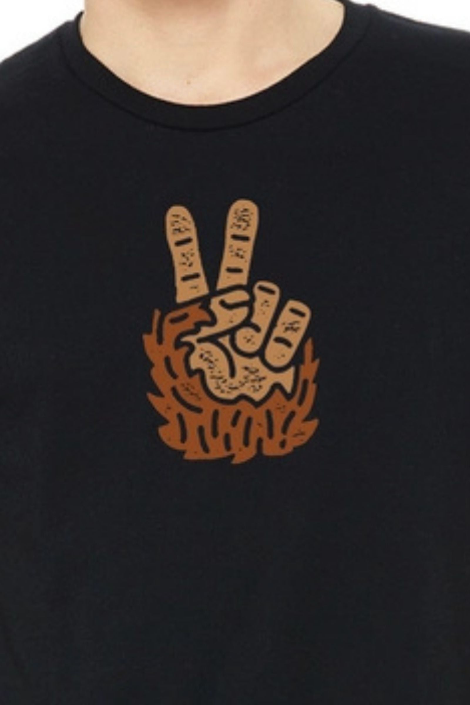 Bigfoot Peace T Shirt
