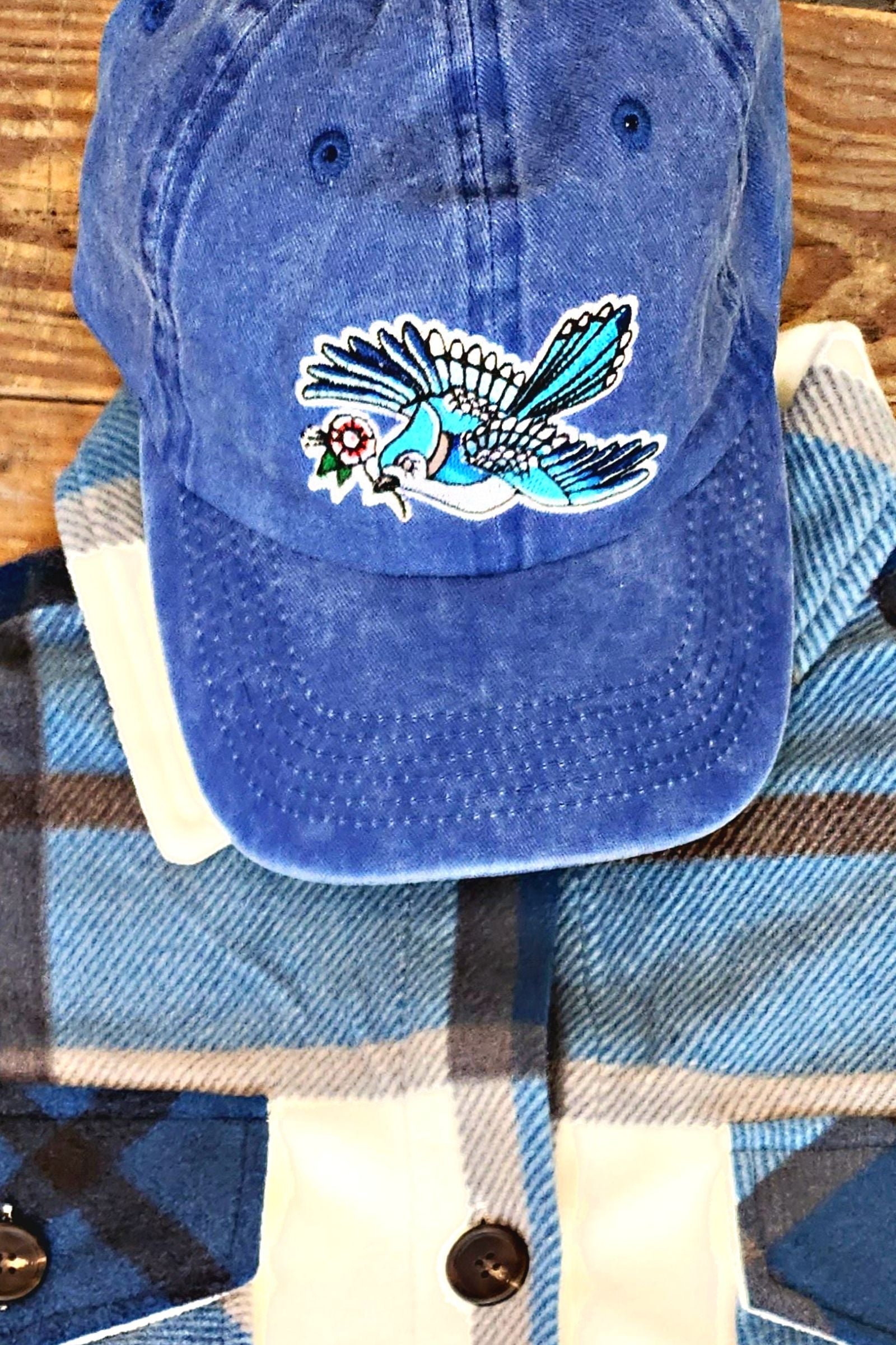 Soaring Blue Jay Dad Hat