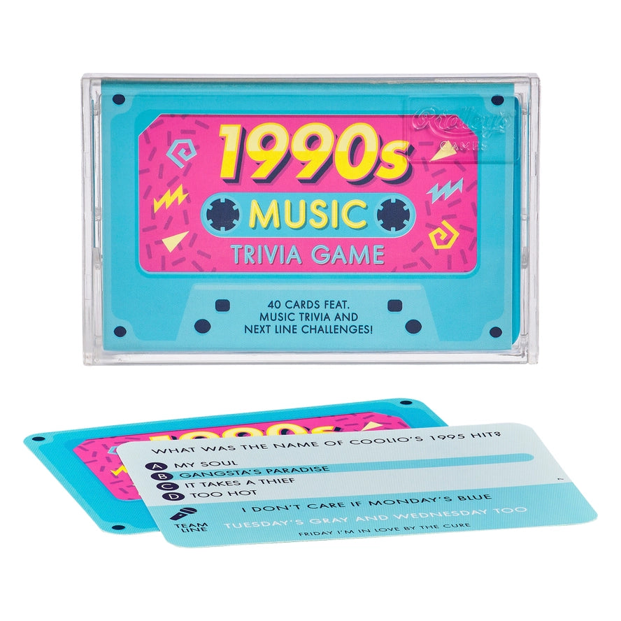 Trivia Tapes 1990's Music Trivia Game