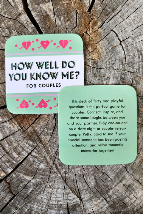 After Dinner Amusements: How Well Do You Know Me? For Couples