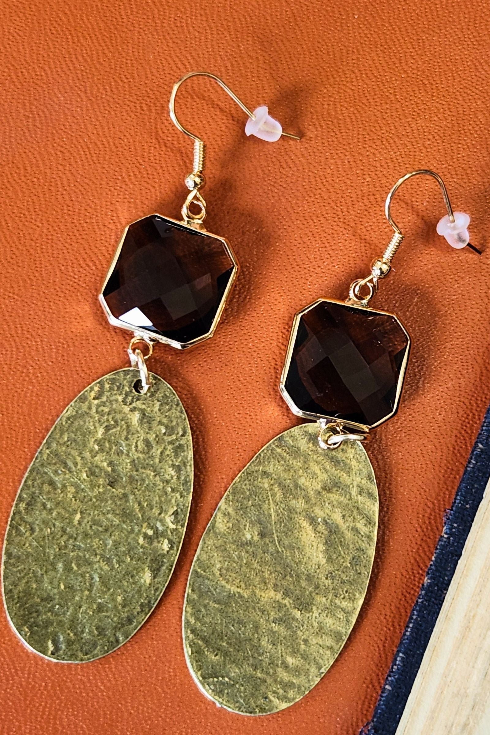 Vanessa Bronze Boho Earrings