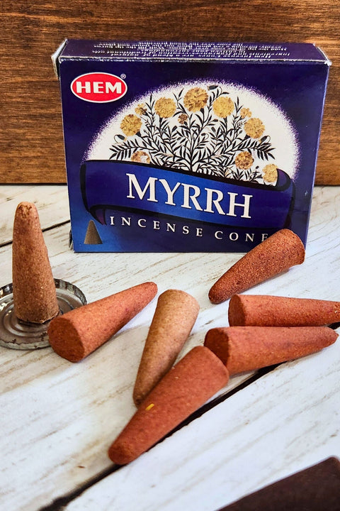 Myrrh Incense Cones