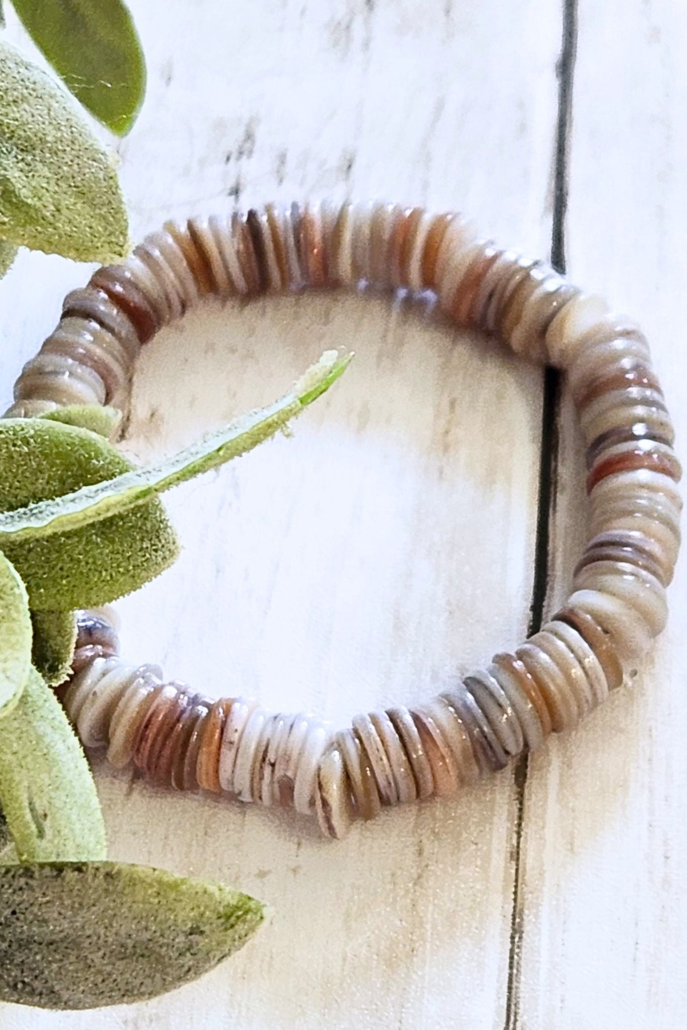 Brown Sugar Beaded Stretch Bracelets - 5 Styles