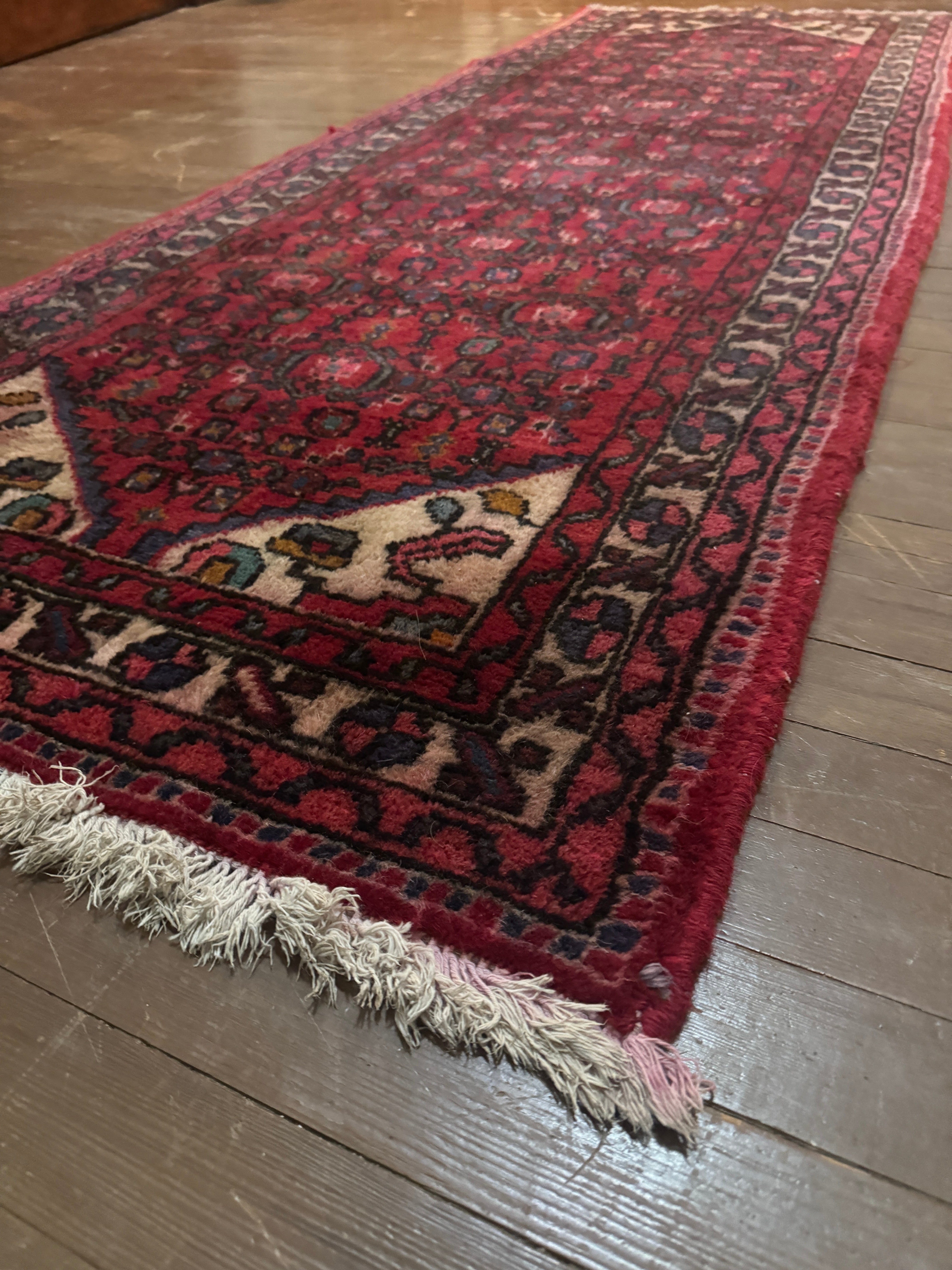 Antique Turkish Runner Rug - 6'4" x 2'5" (rug #002)