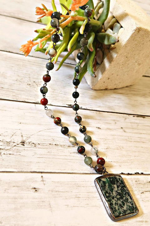 Suzanne Jasper Necklace