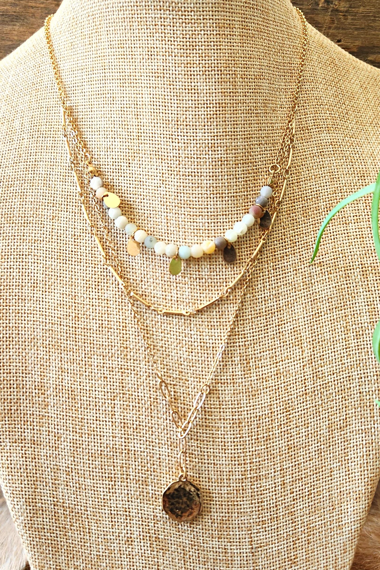 Sookie Amazonite Layered Necklace