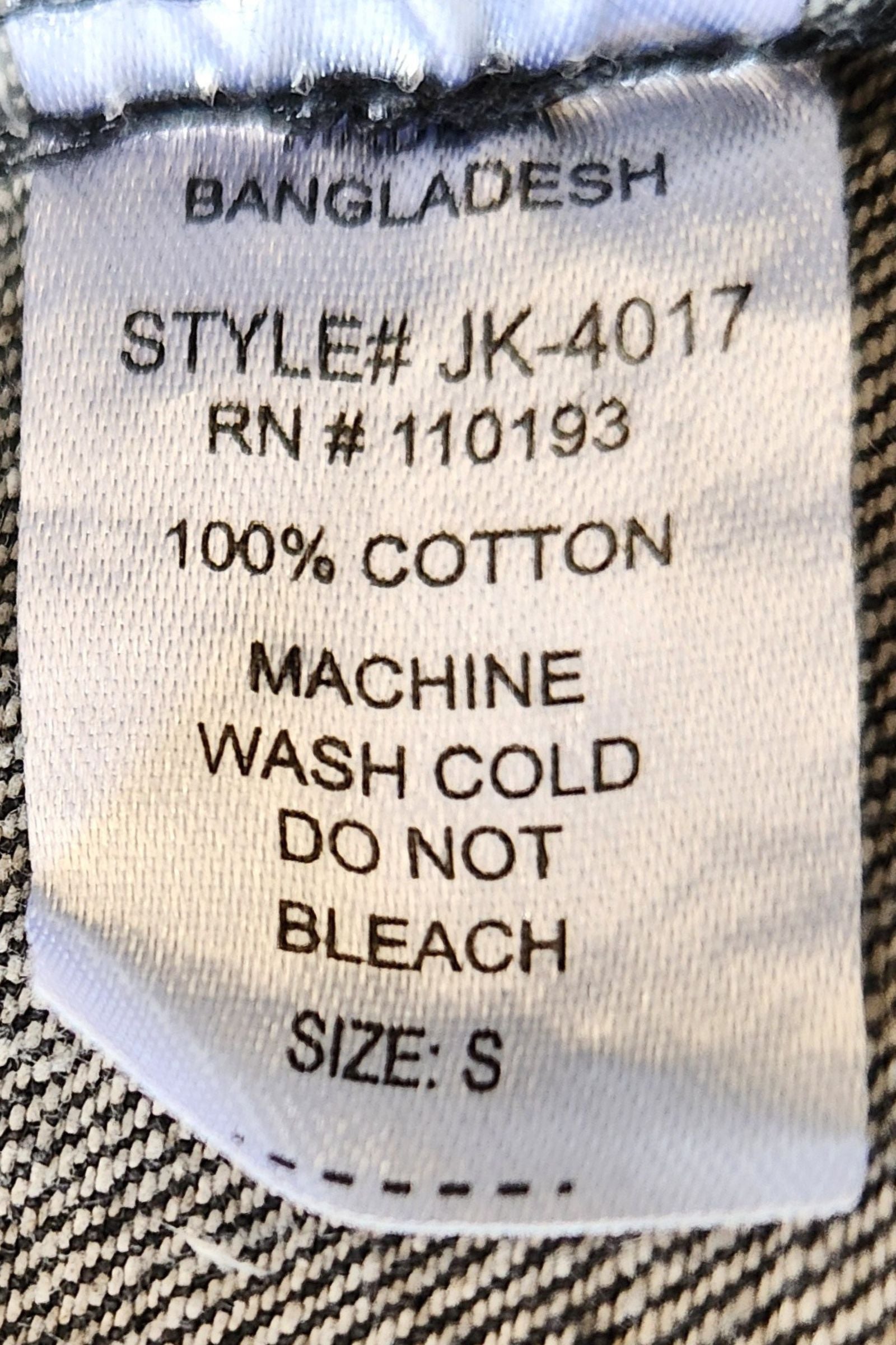 Black Cotton Classic Denim Jacket