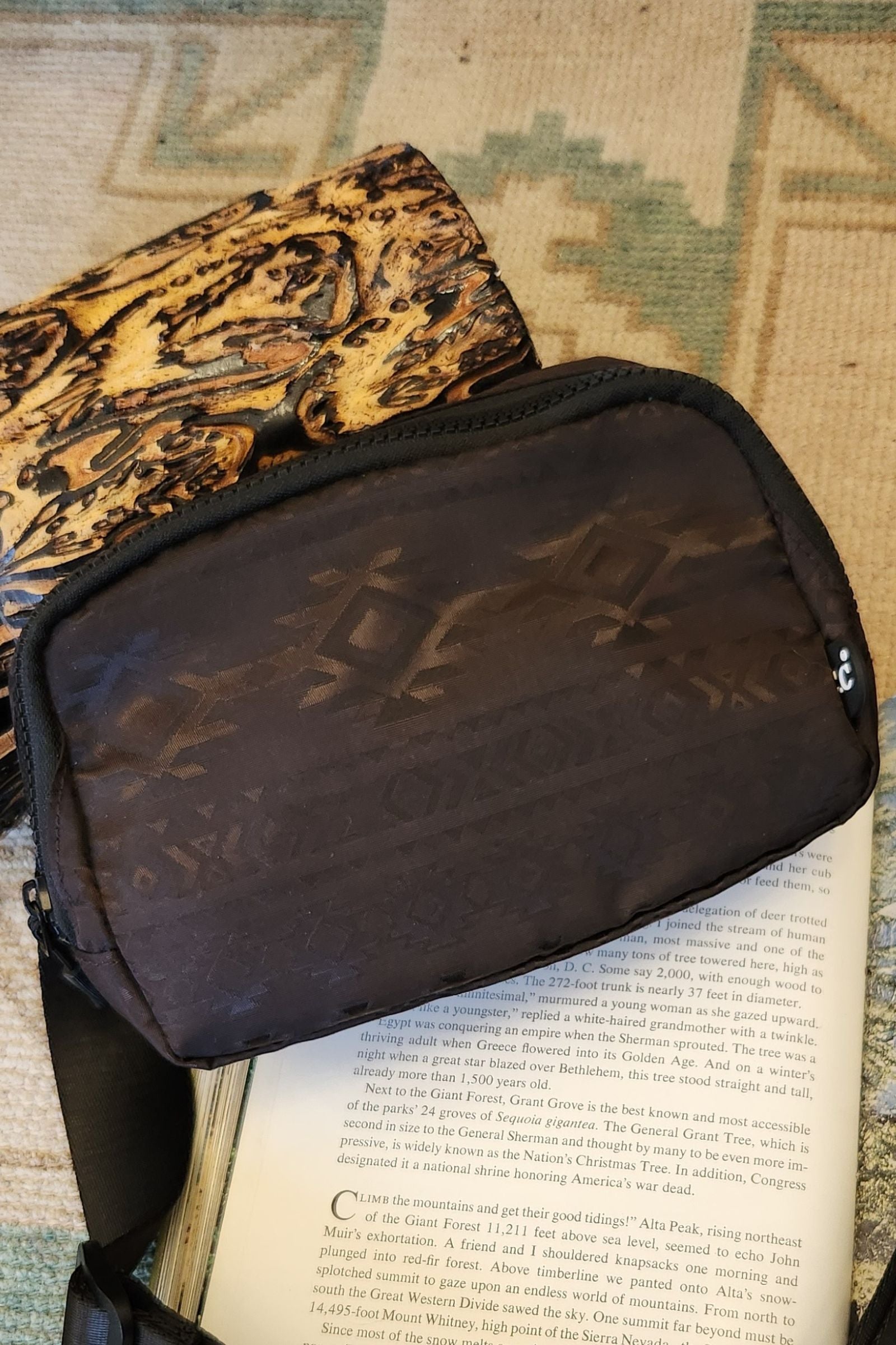 CC Brown Southwest Fanny Pack