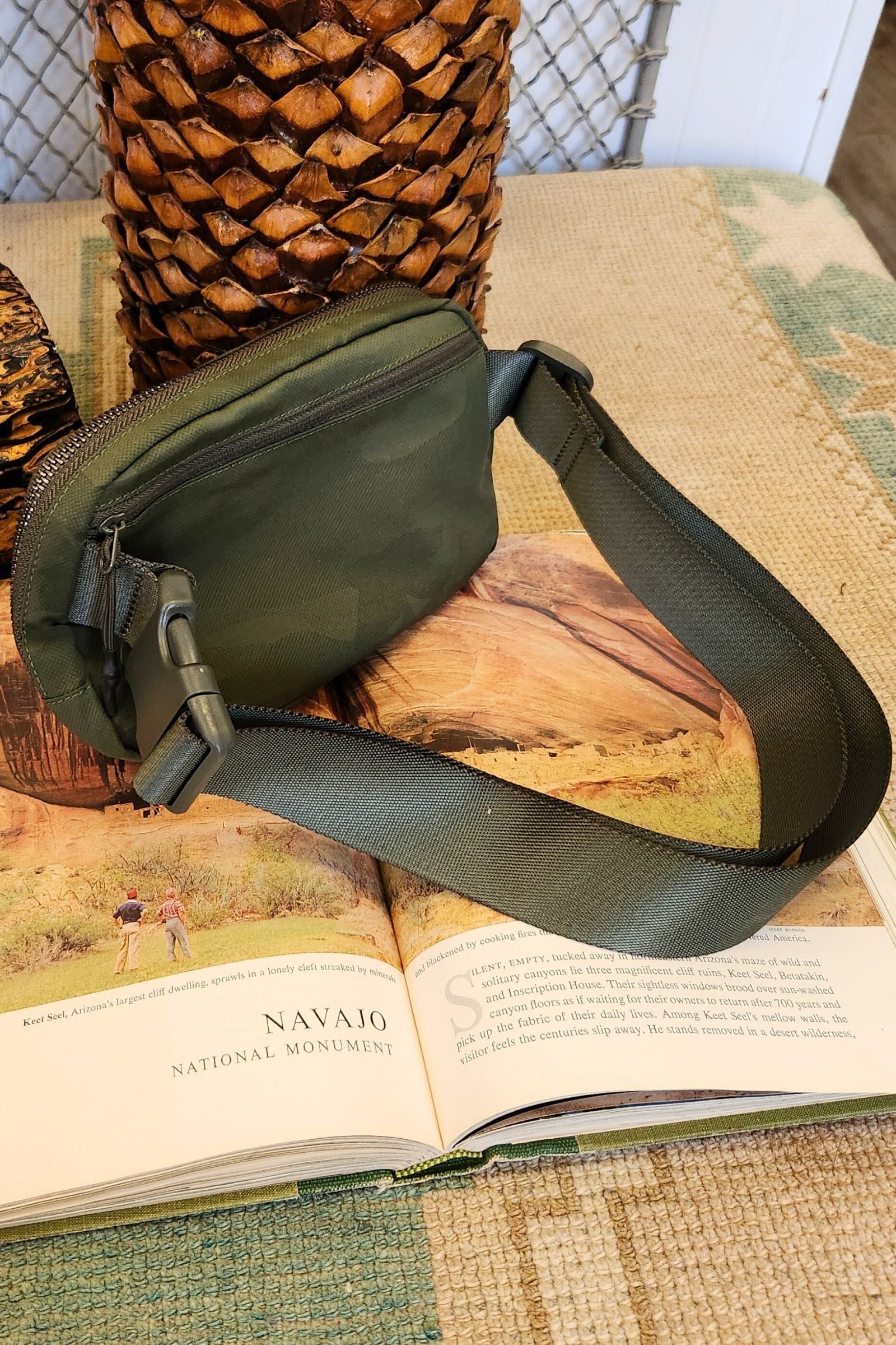 CC Olive Camo Fanny Pack