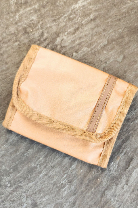 Coated Canvas Wallet