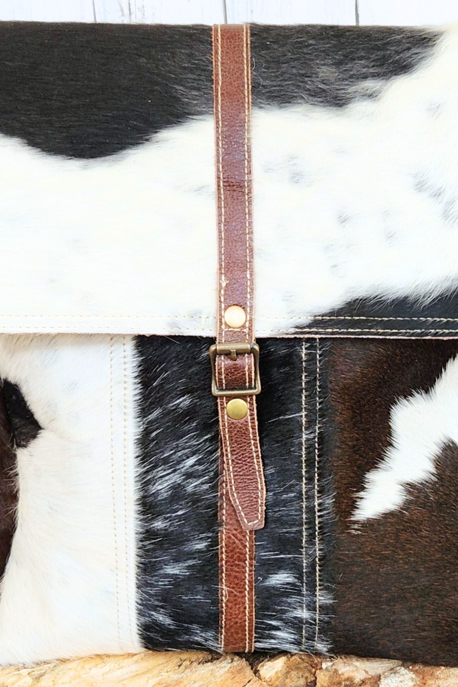 Cowhide Back Pack Bag