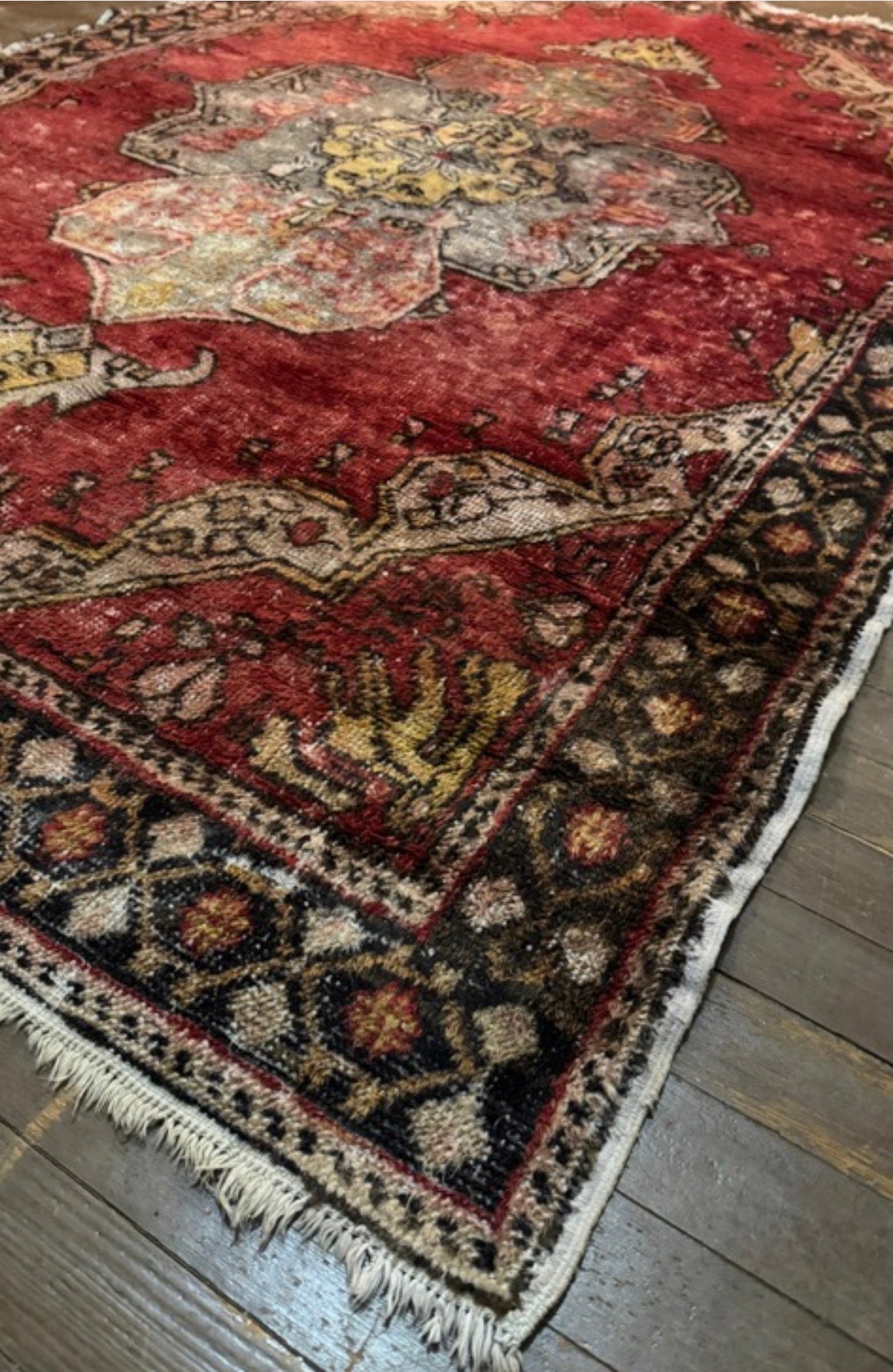 Antique Turkish Medallion Rug - 6' x 4'1" (rug #003)
