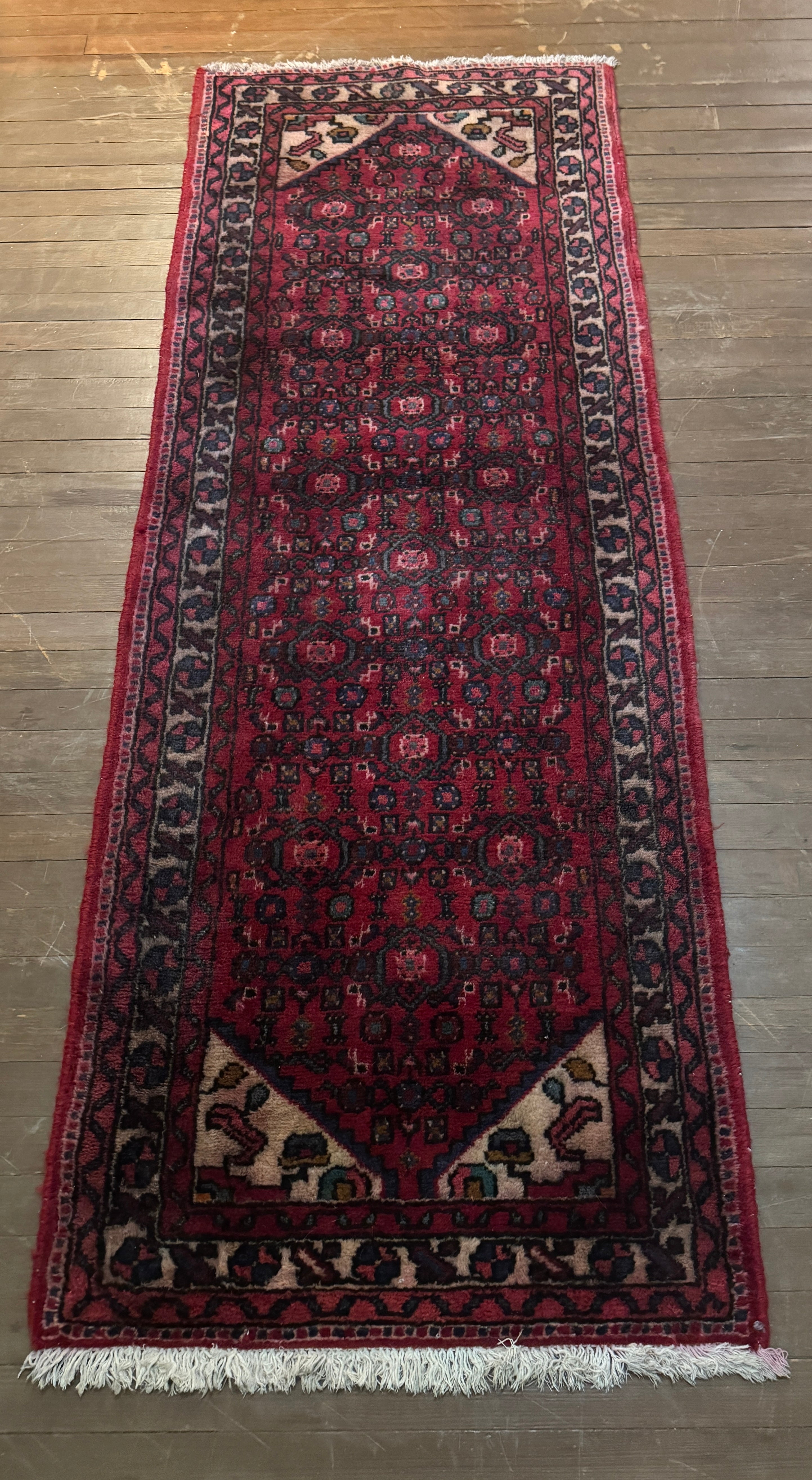 Antique Turkish Runner Rug - 6'4" x 2'5" (rug #002)